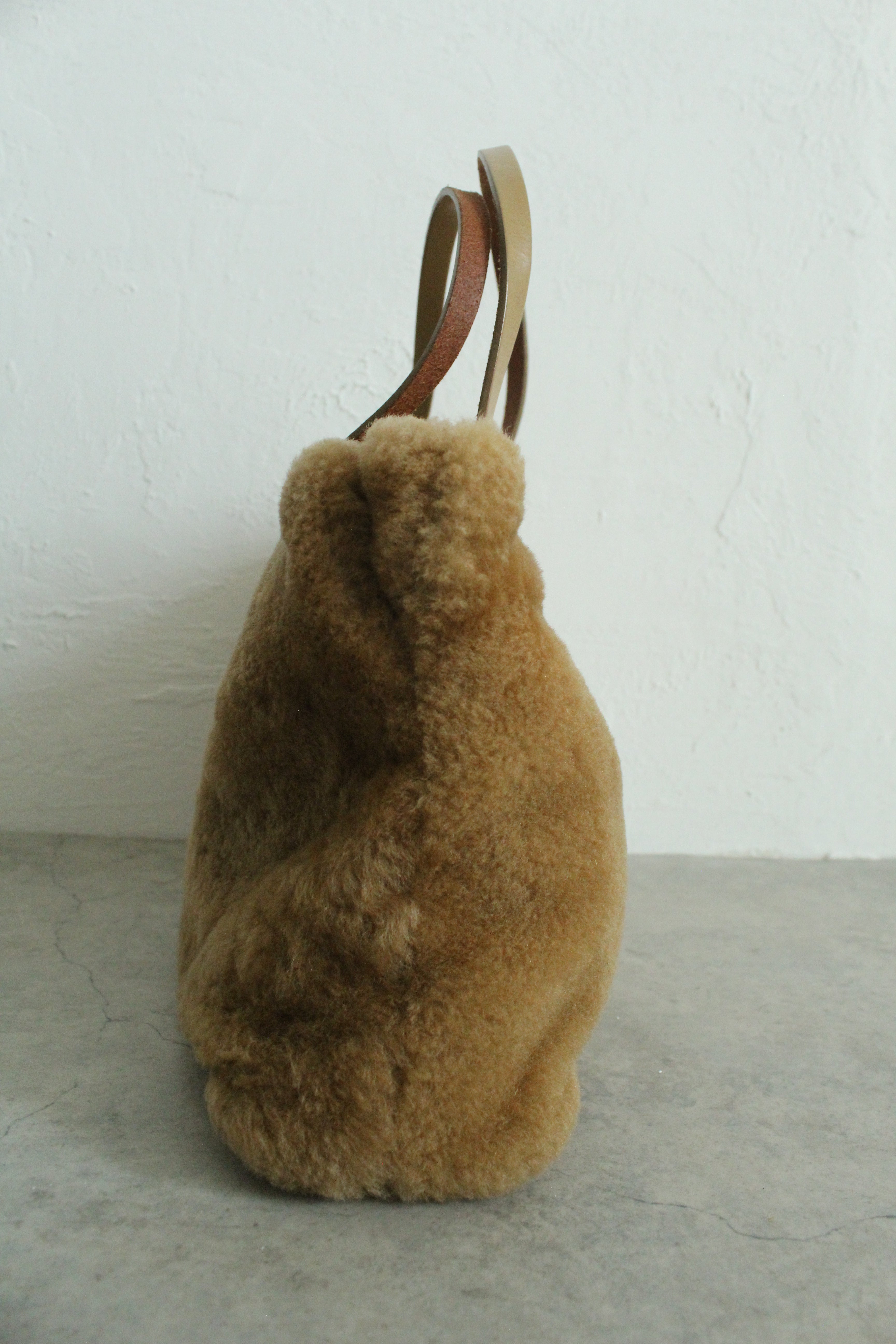 Faux Fur Boa FF logo Tote Bag