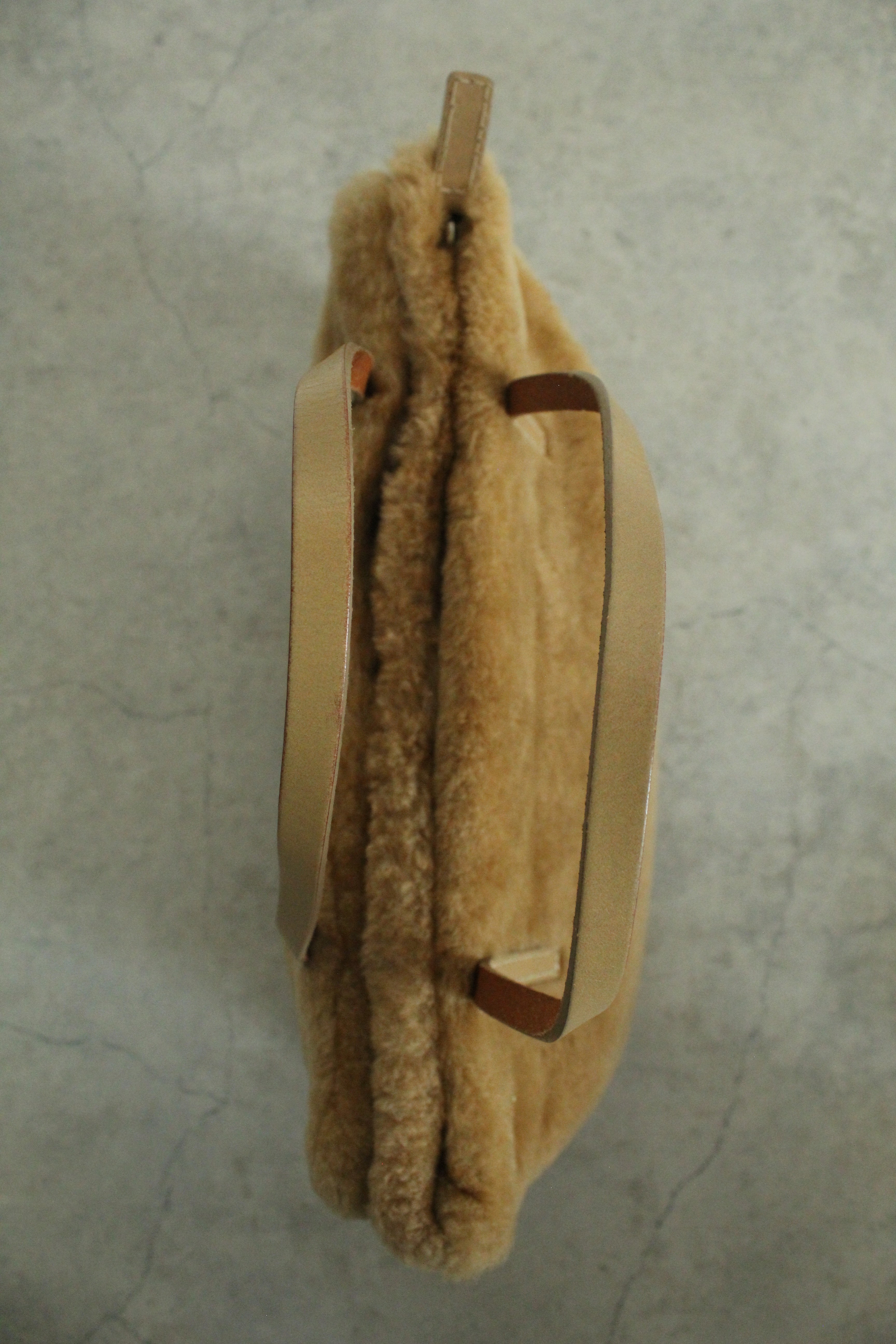 Faux Fur Boa FF logo Tote Bag
