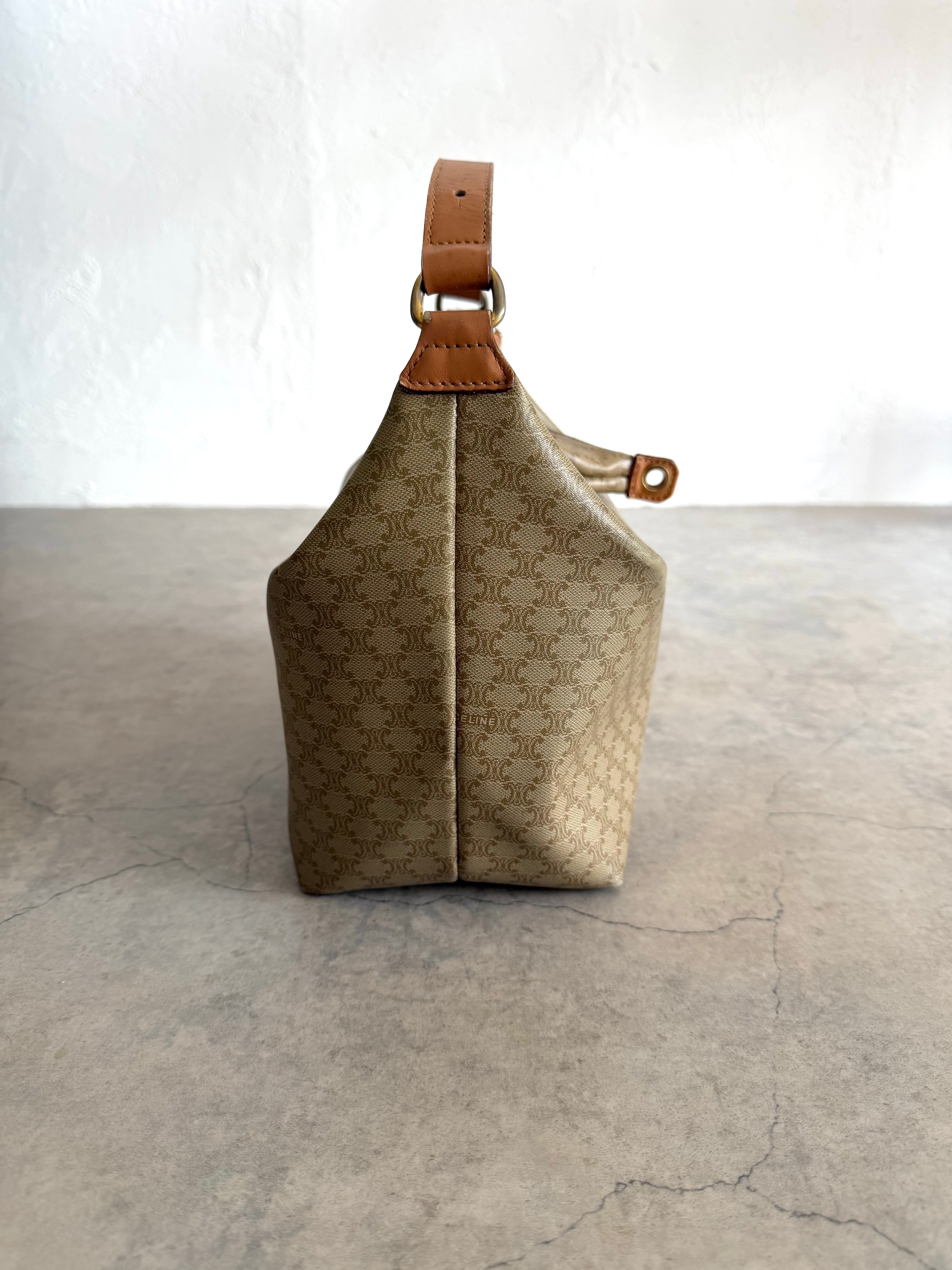 Macadam Monogram Canvas Bag with Matching Mini Pouch