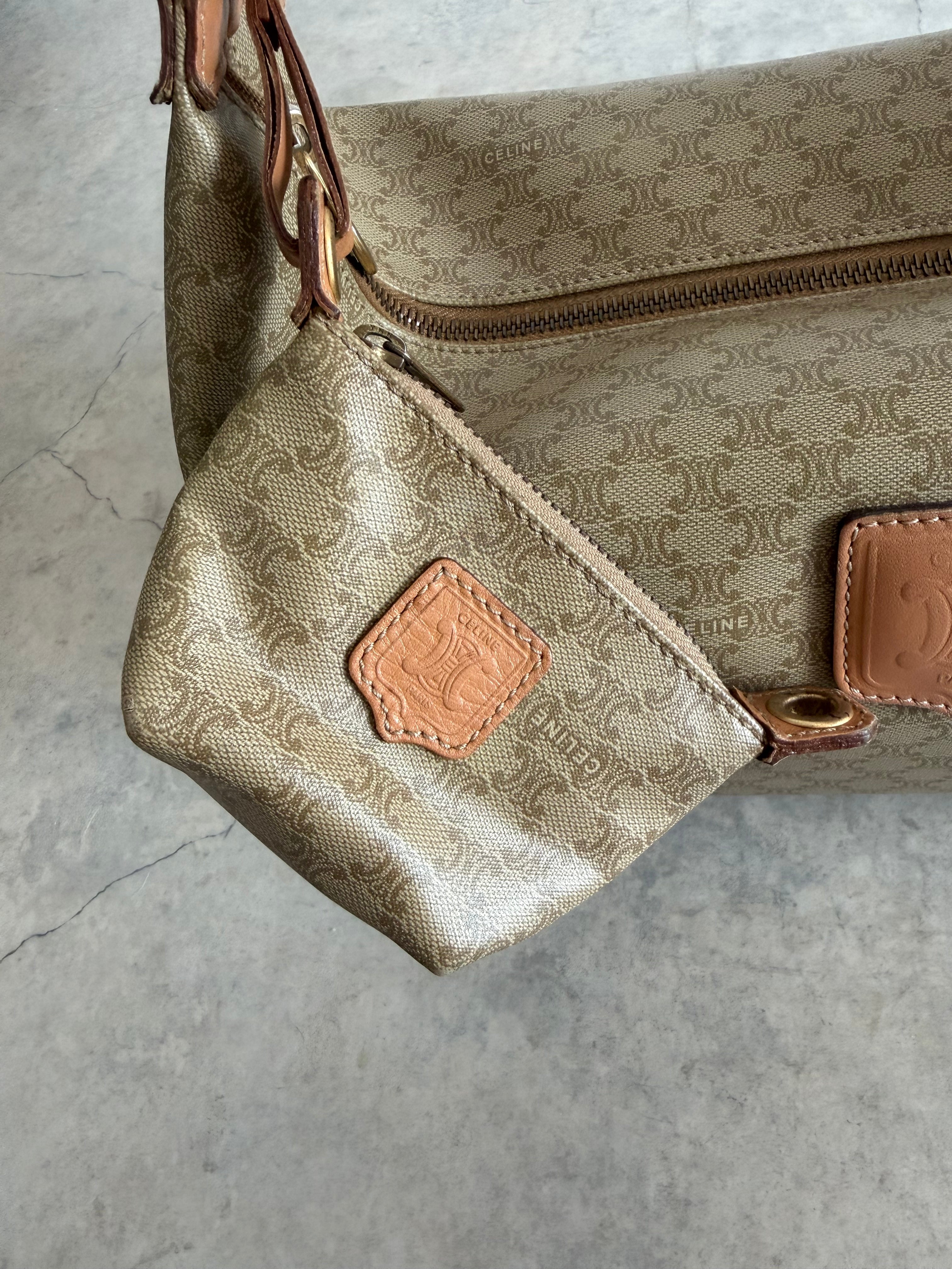 Macadam Monogram Canvas Bag with Matching Mini Pouch