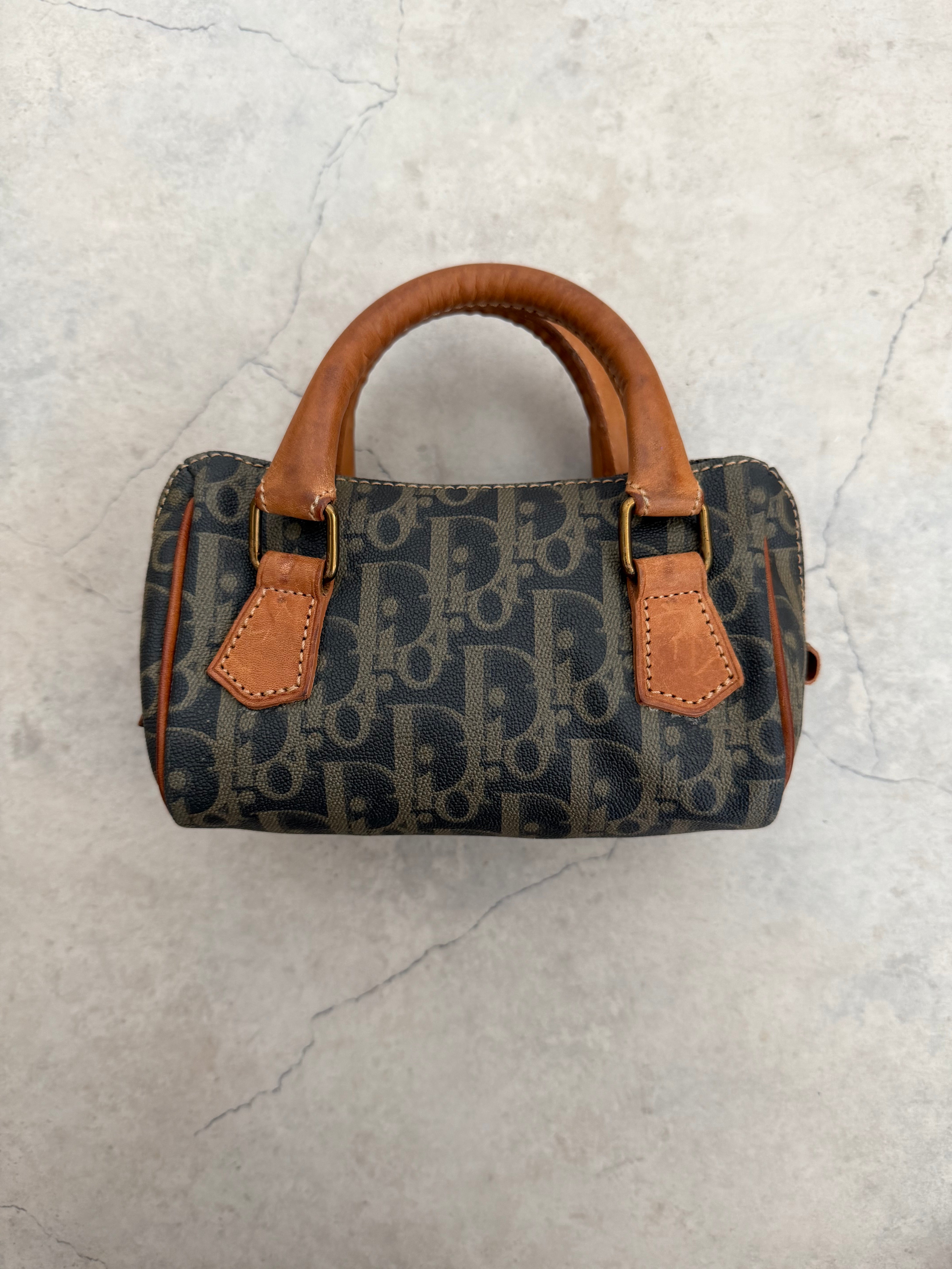 Mini Boston Bag Oblique Monogram Canvas