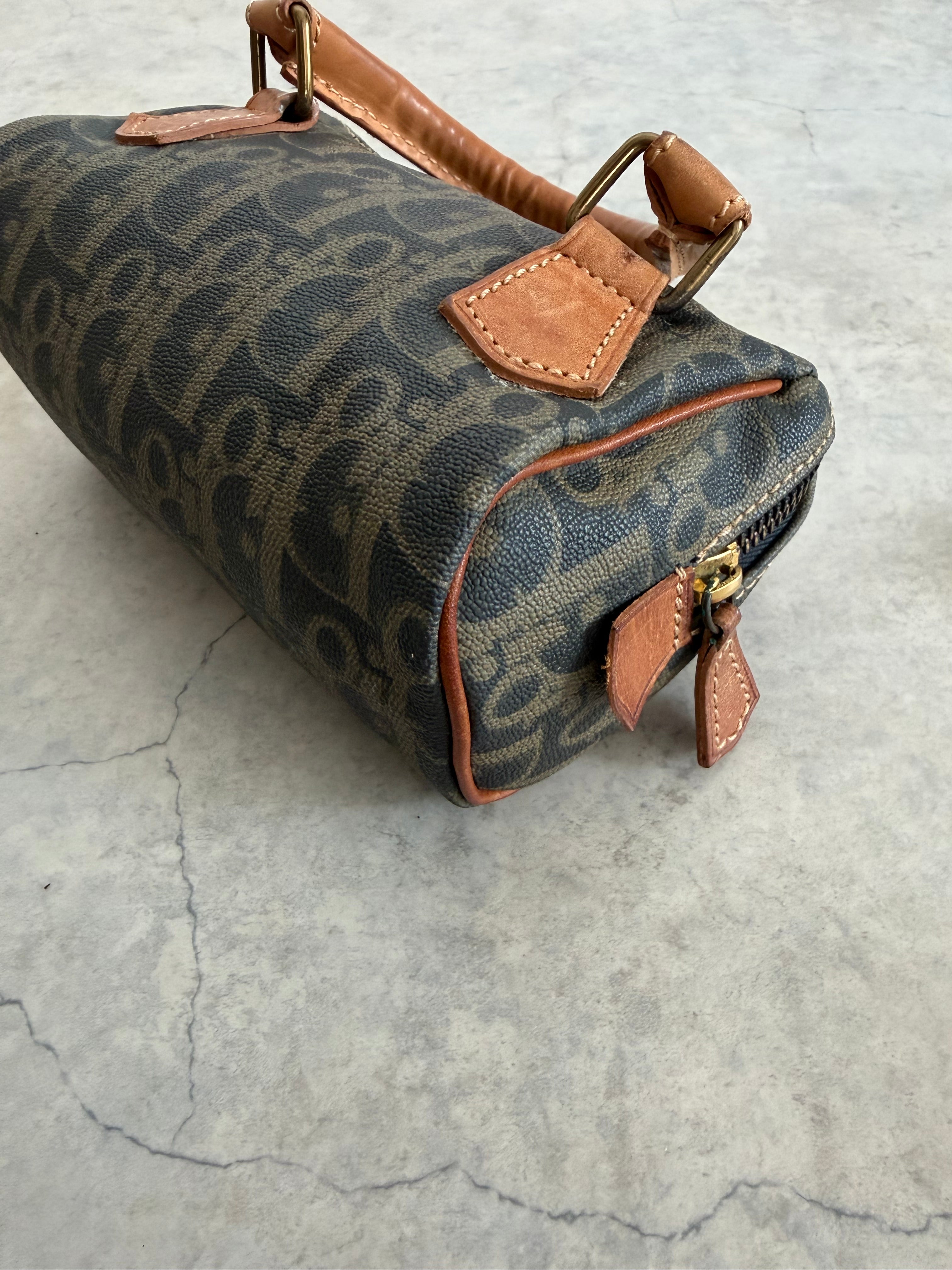 Mini Boston Bag Oblique Monogram Canvas