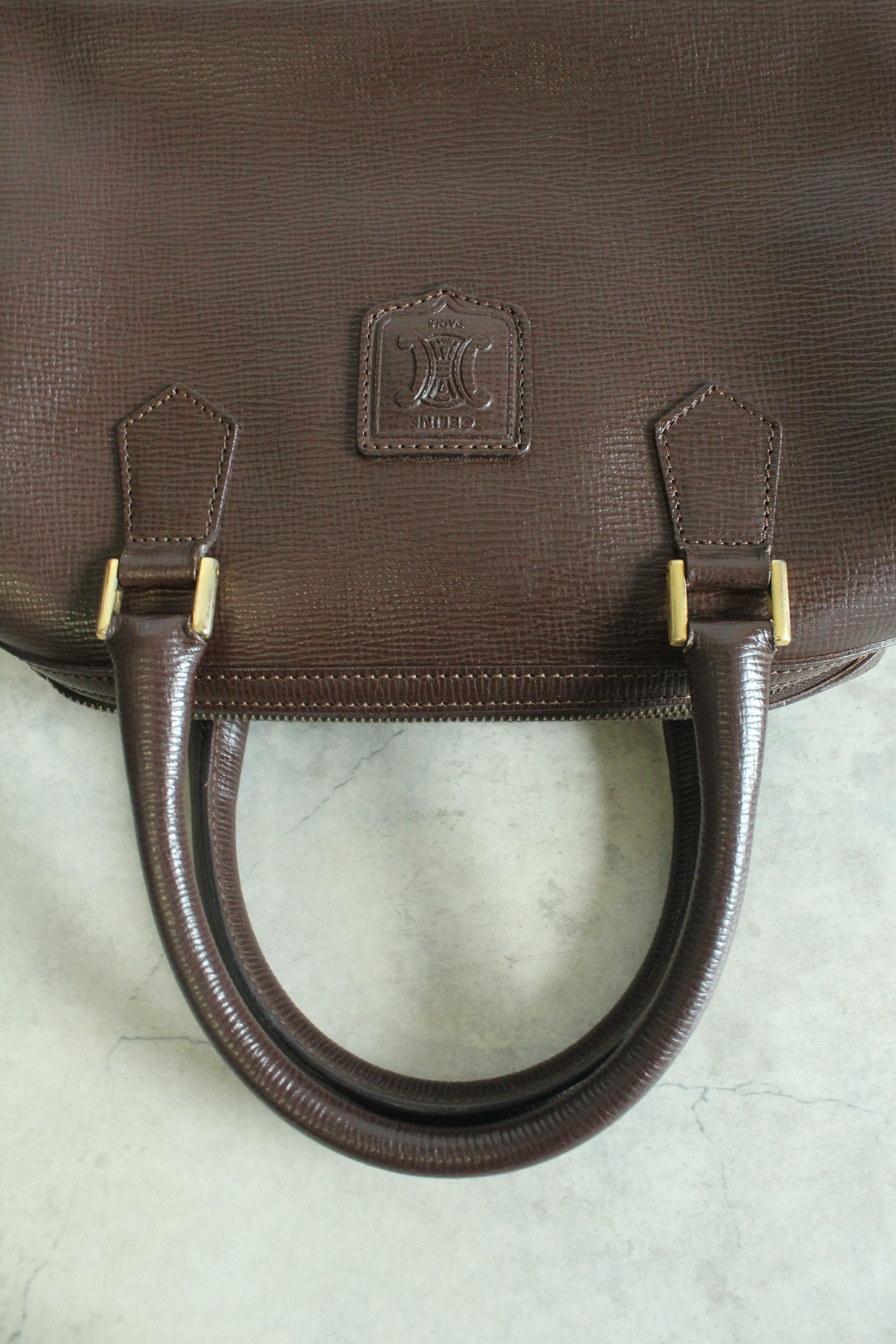Boston bag in Dark brown
