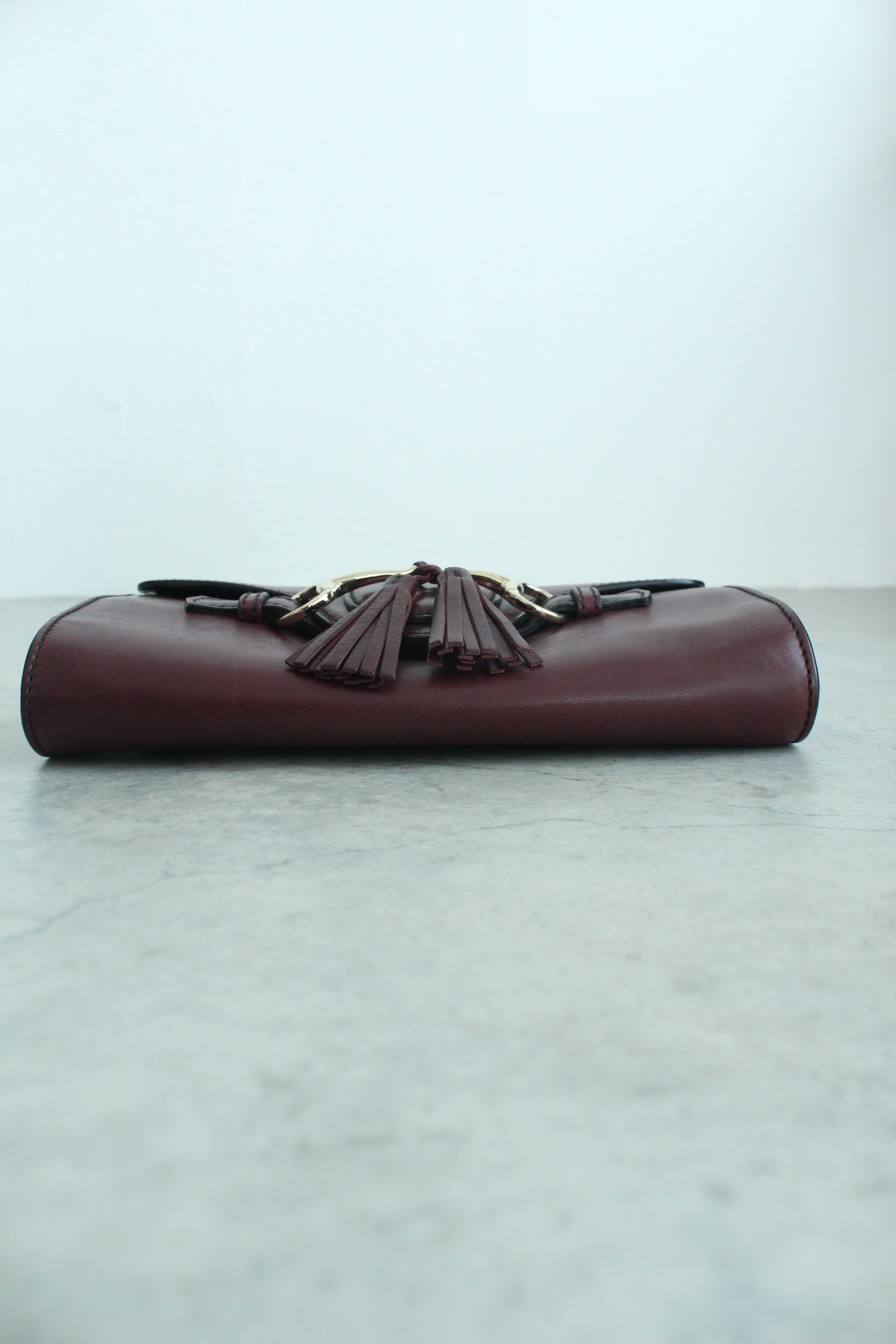 Emily bag in Burgundy red
