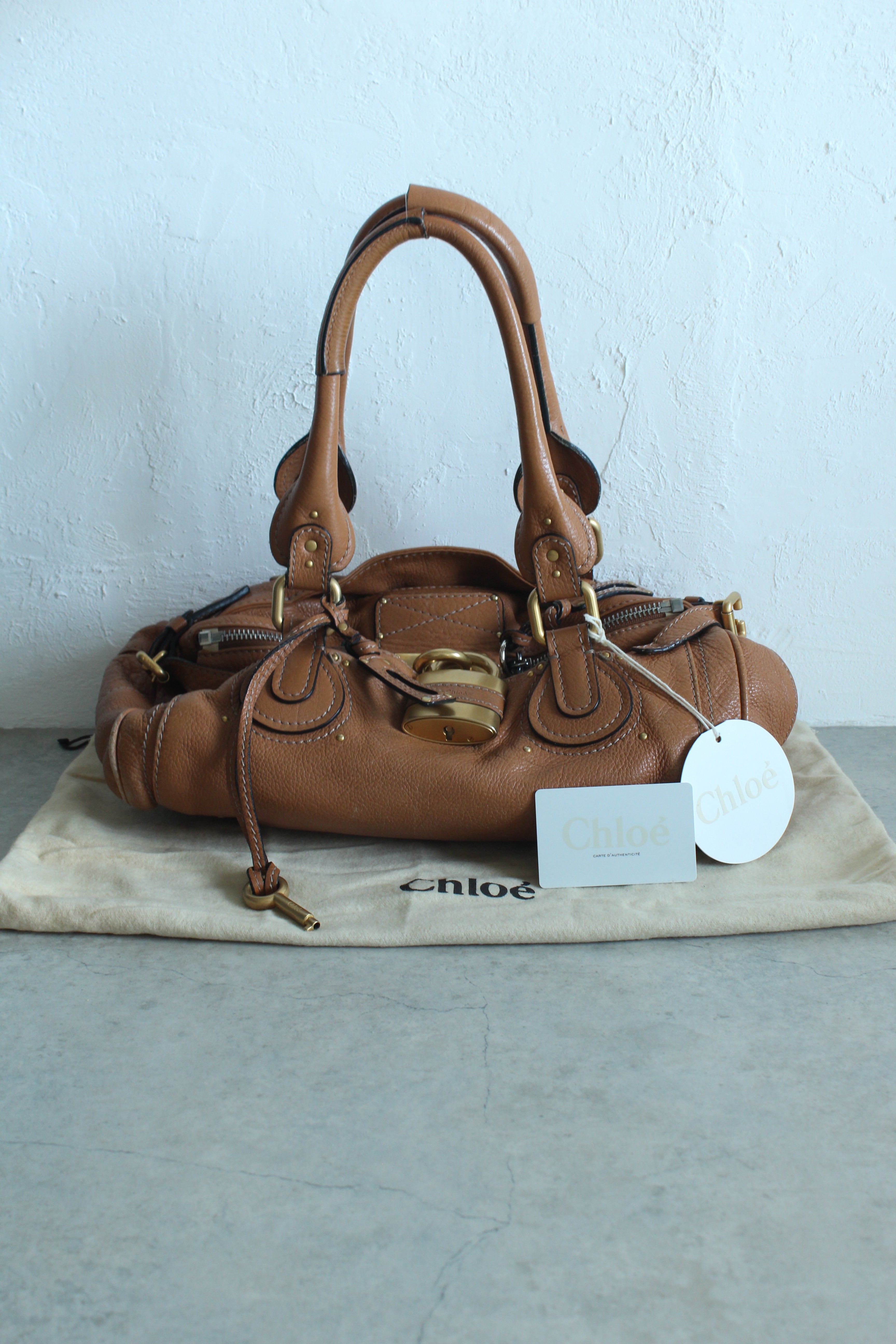 Paddington Bag in Camel Brown