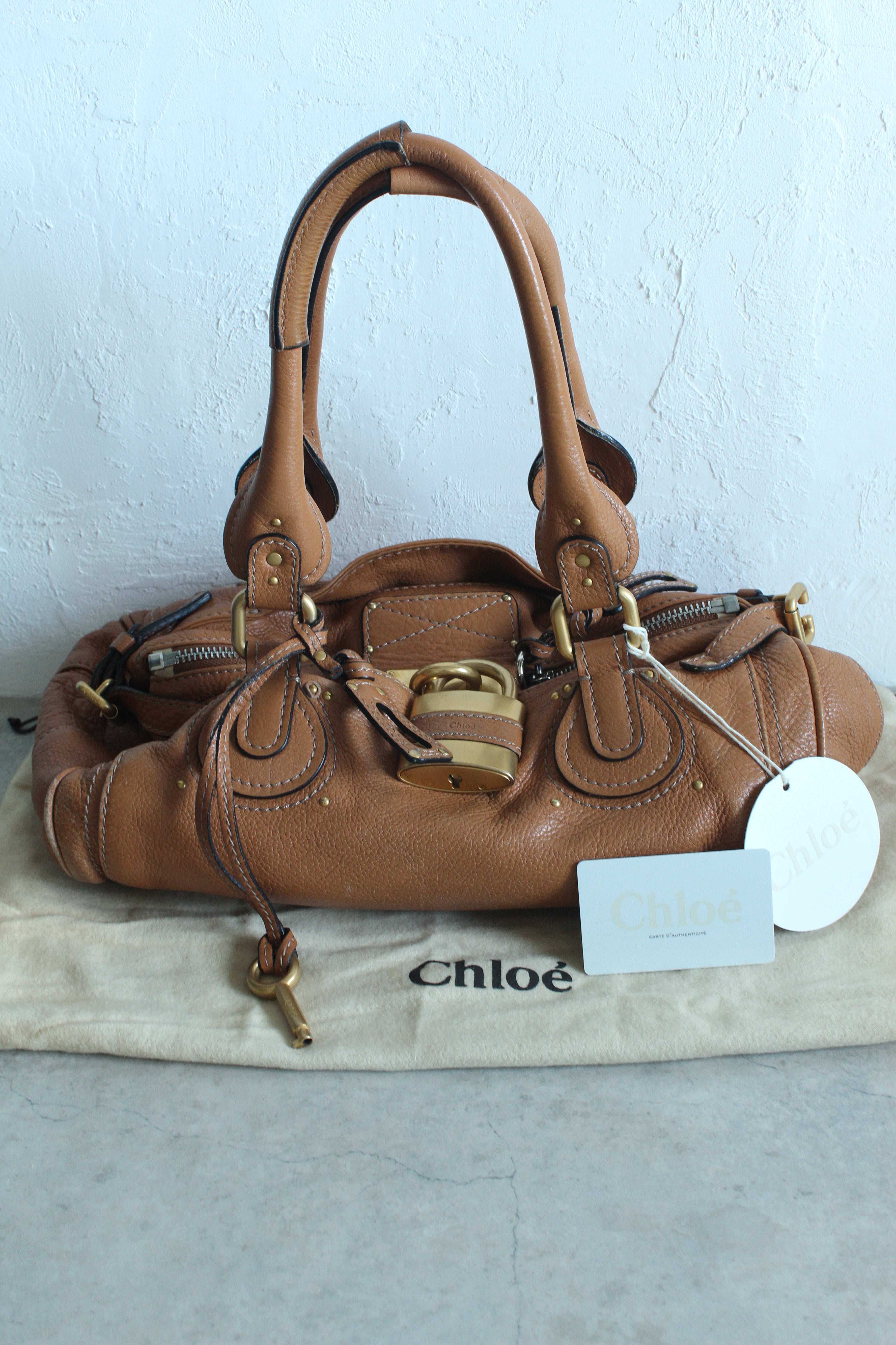 Paddington Bag in Camel Brown