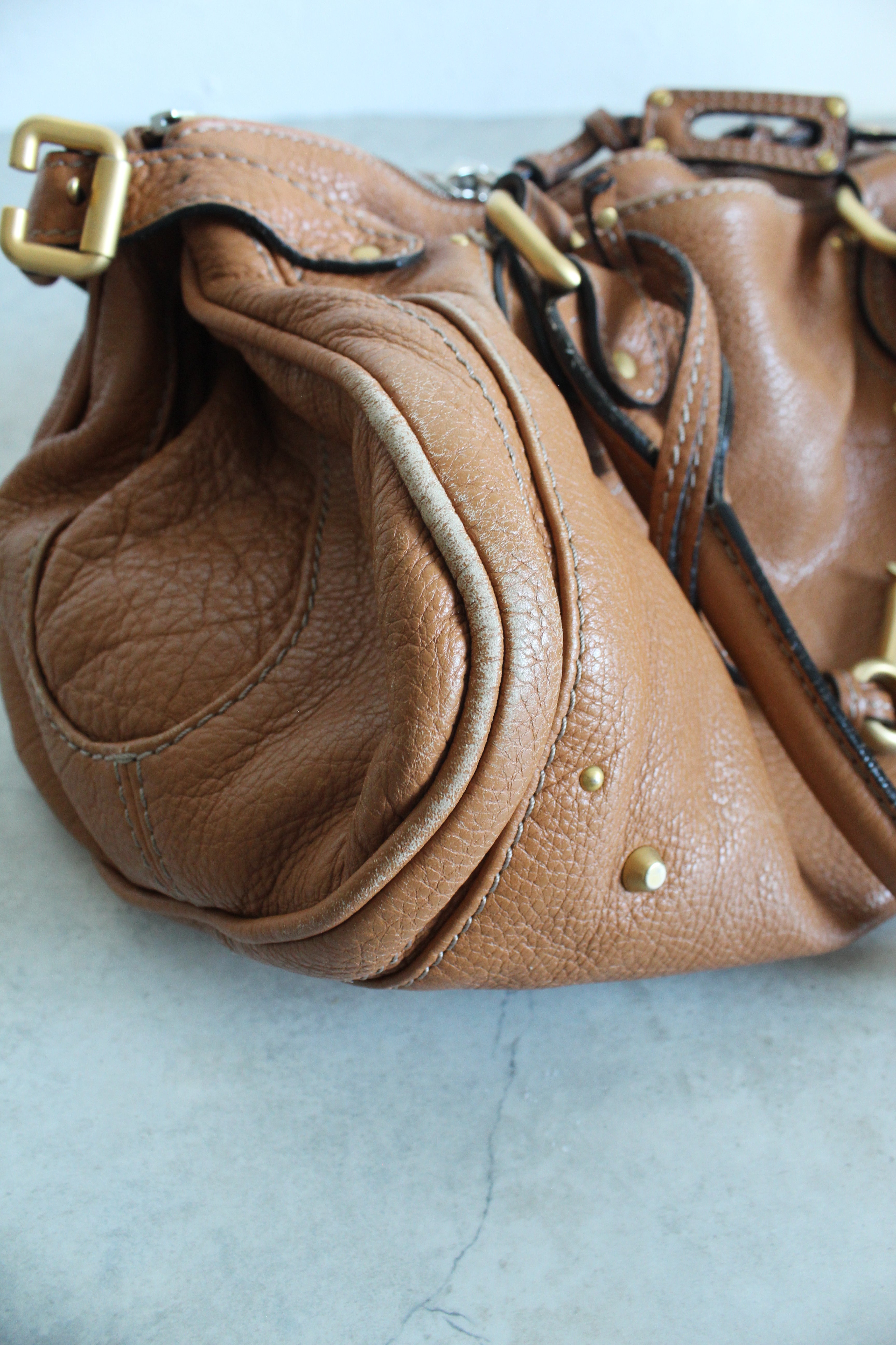 Paddington Bag in Camel Brown