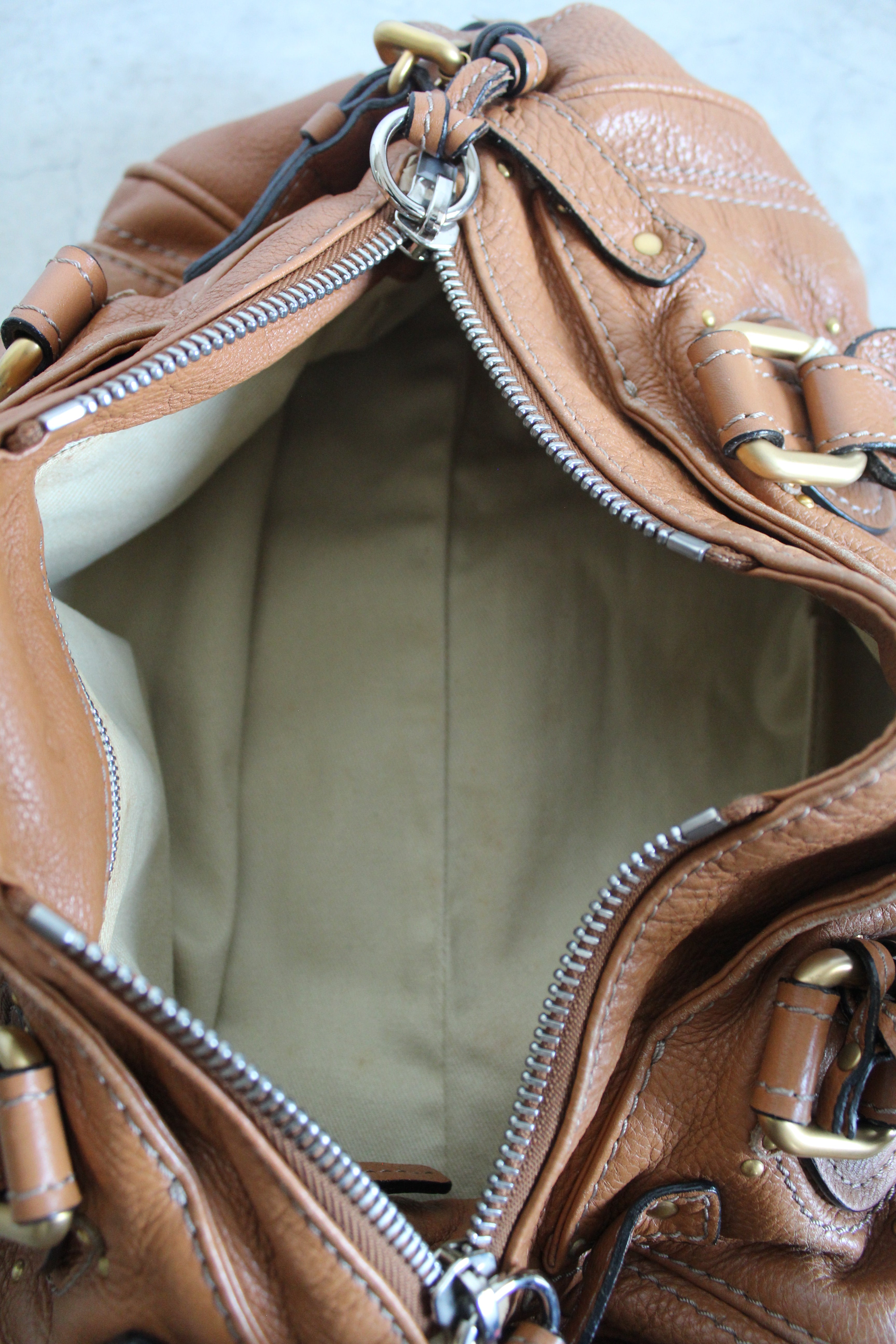 Paddington Bag in Camel Brown