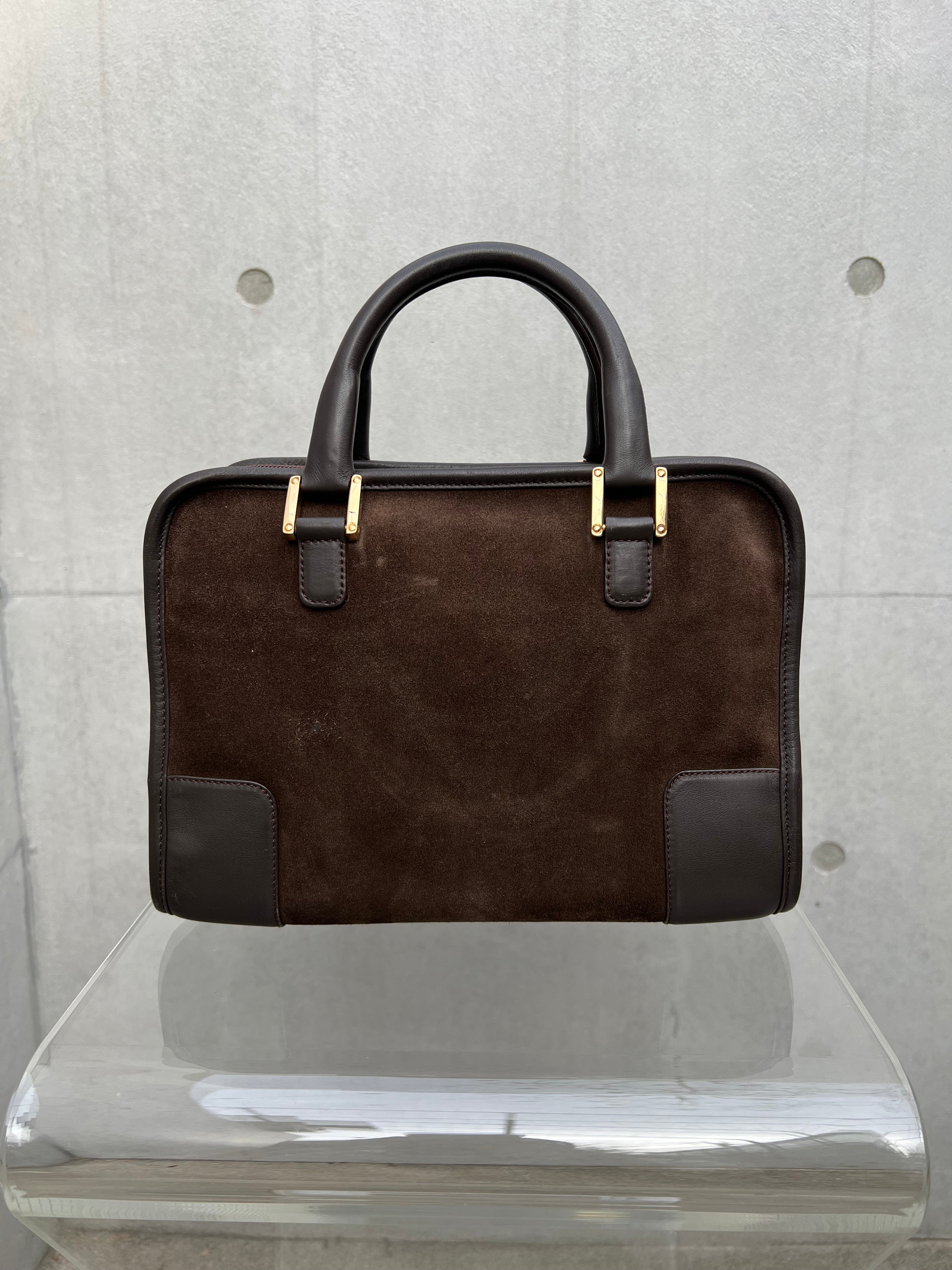 Amazona 28 Dark Brown Suede