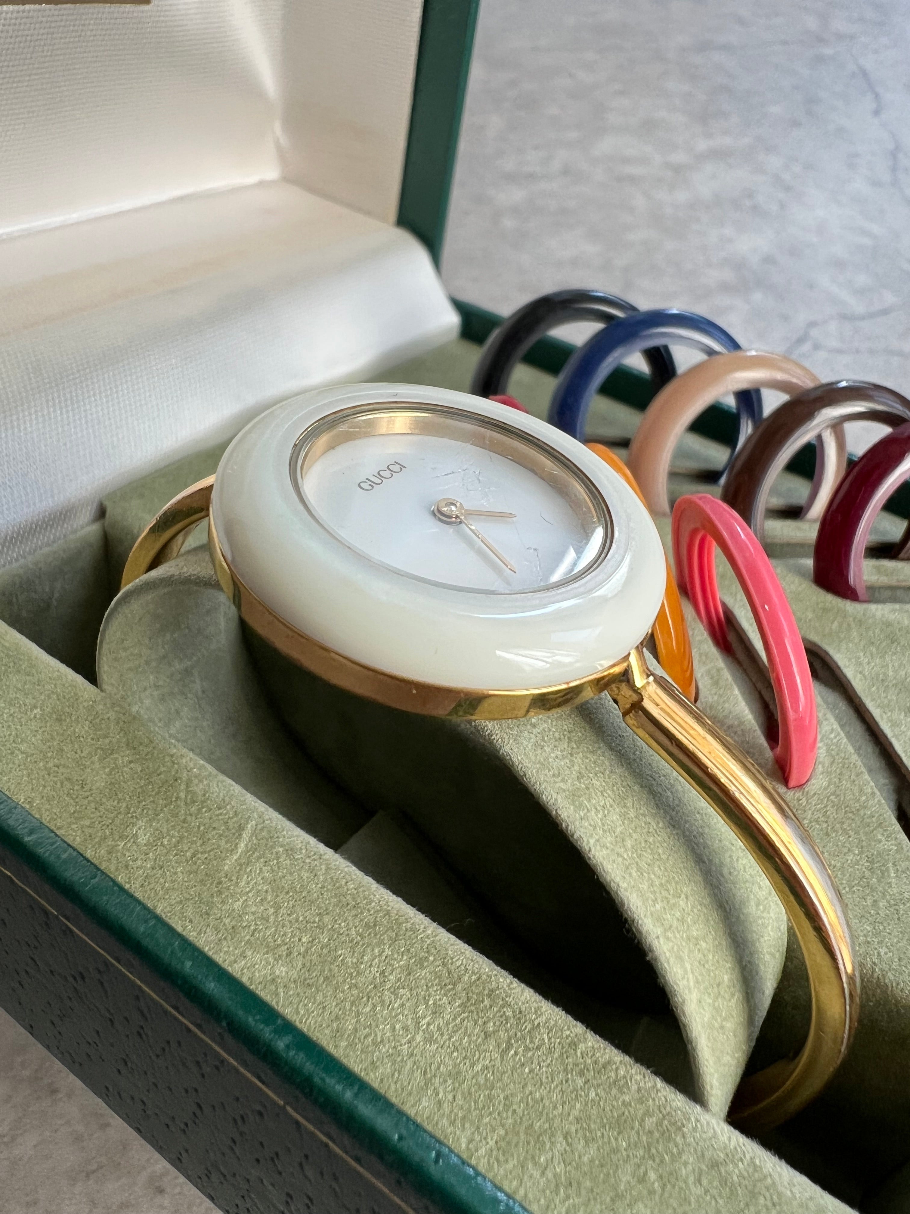 Interchangeable Bezel 9 colors Watch Accessories in Gold
