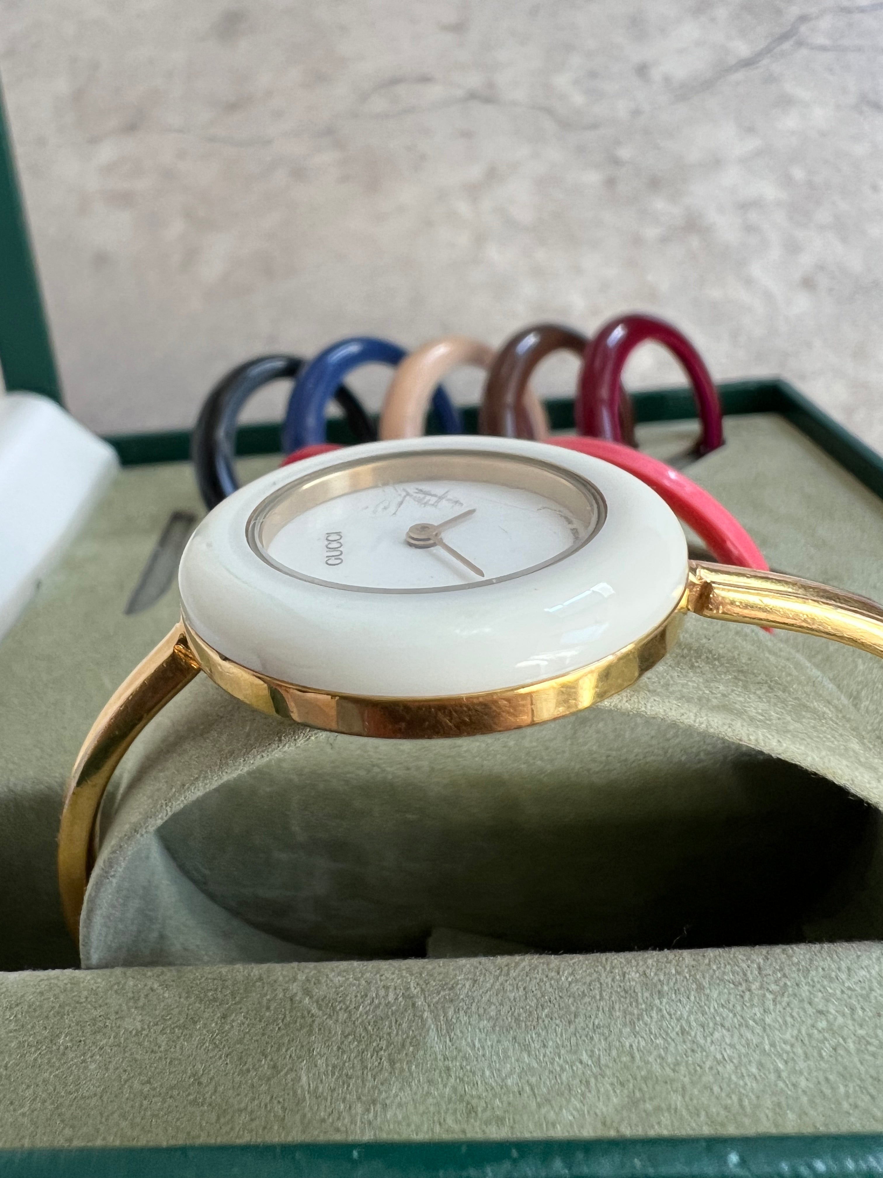 Interchangeable Bezel 9 colors Watch Accessories in Gold