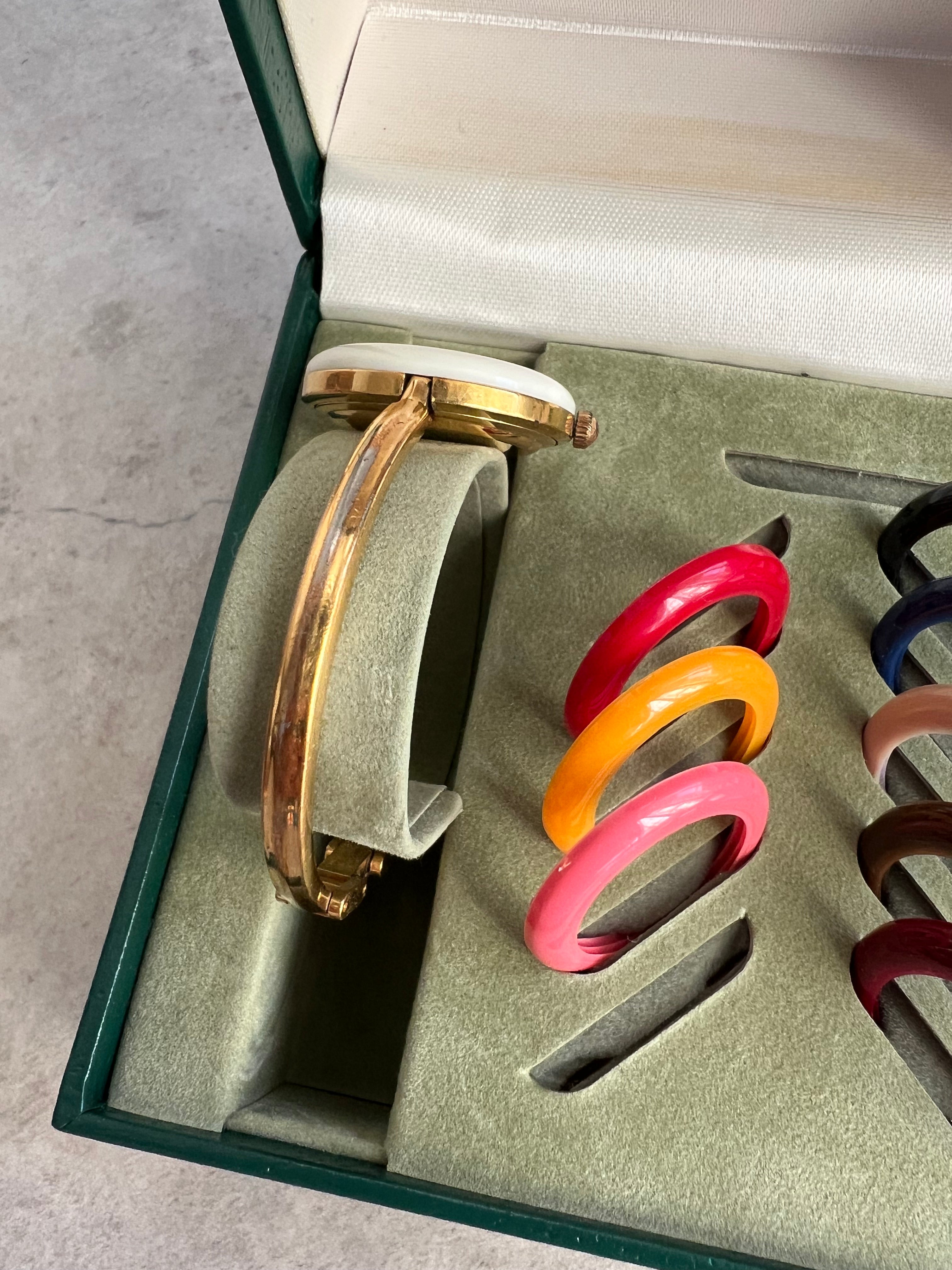 Interchangeable Bezel 9 colors Watch Accessories in Gold
