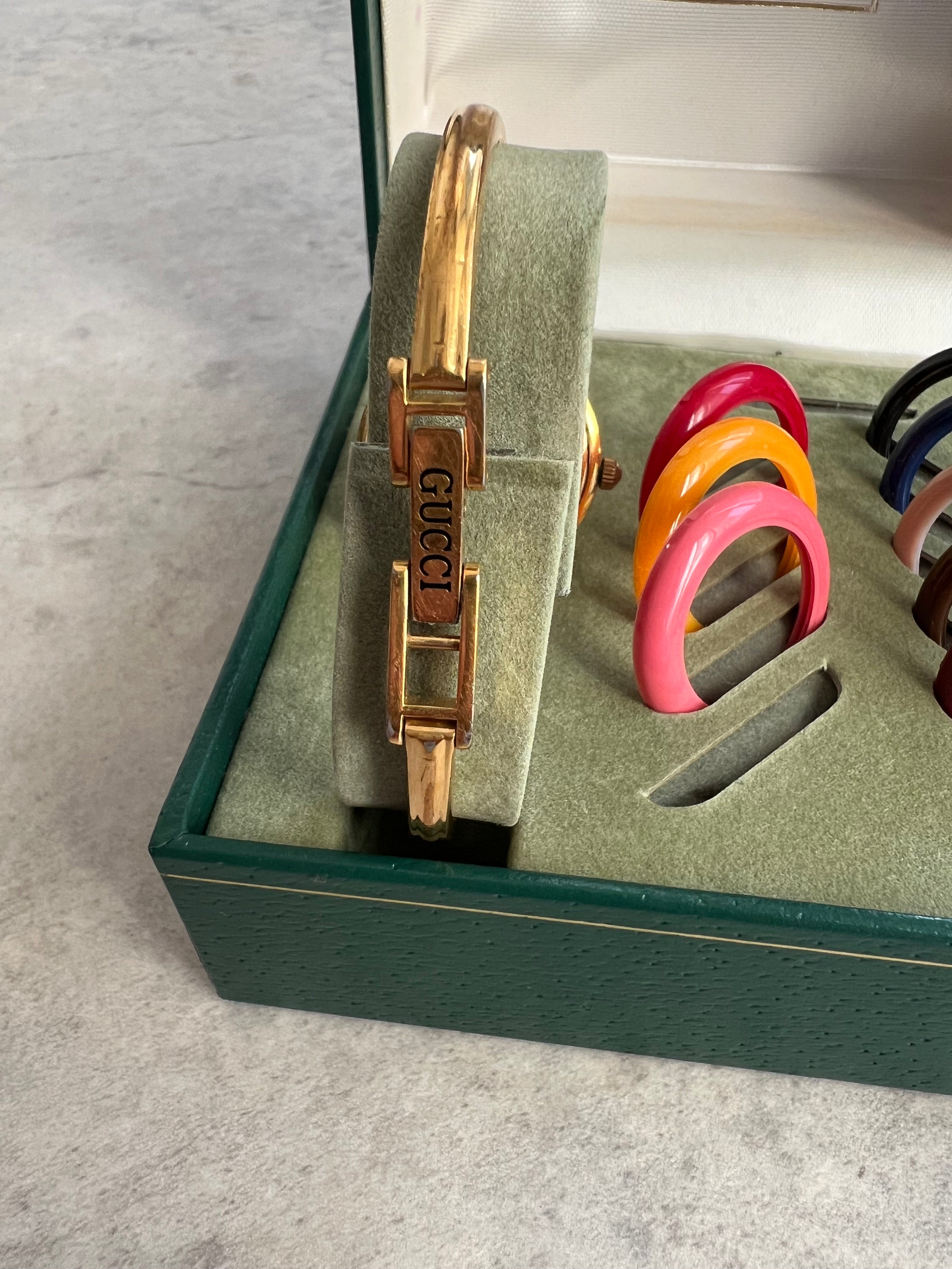Interchangeable Bezel 9 colors Watch Accessories in Gold
