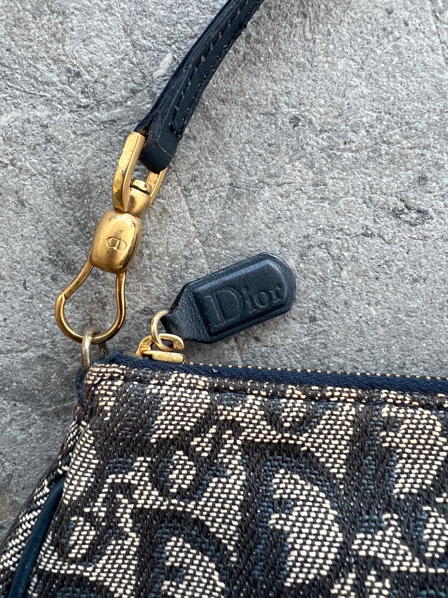 Trotter Canvas Saddle Pouch w Authenticity Card