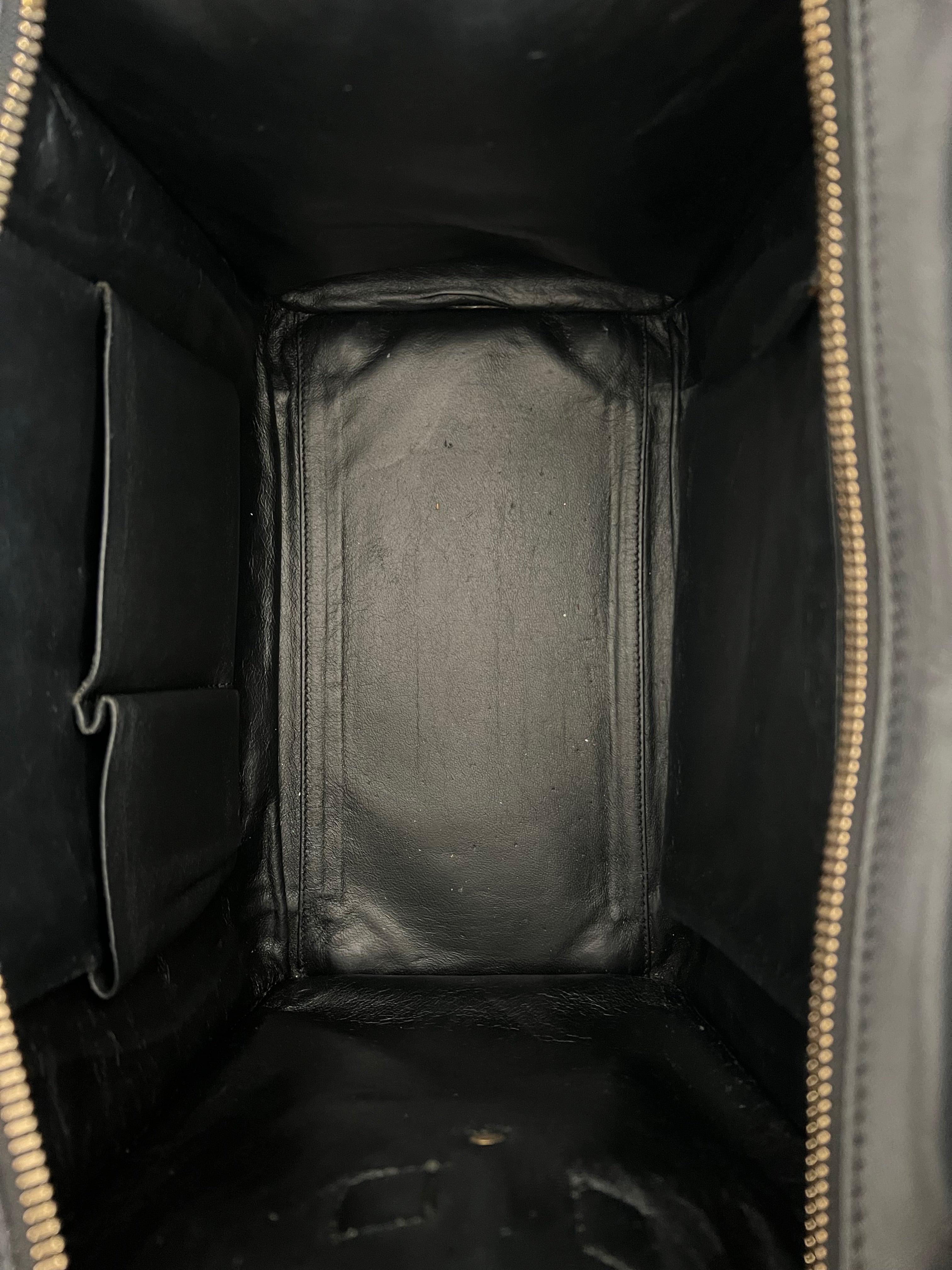 Phamtom Mini luggage in Indigo Denim