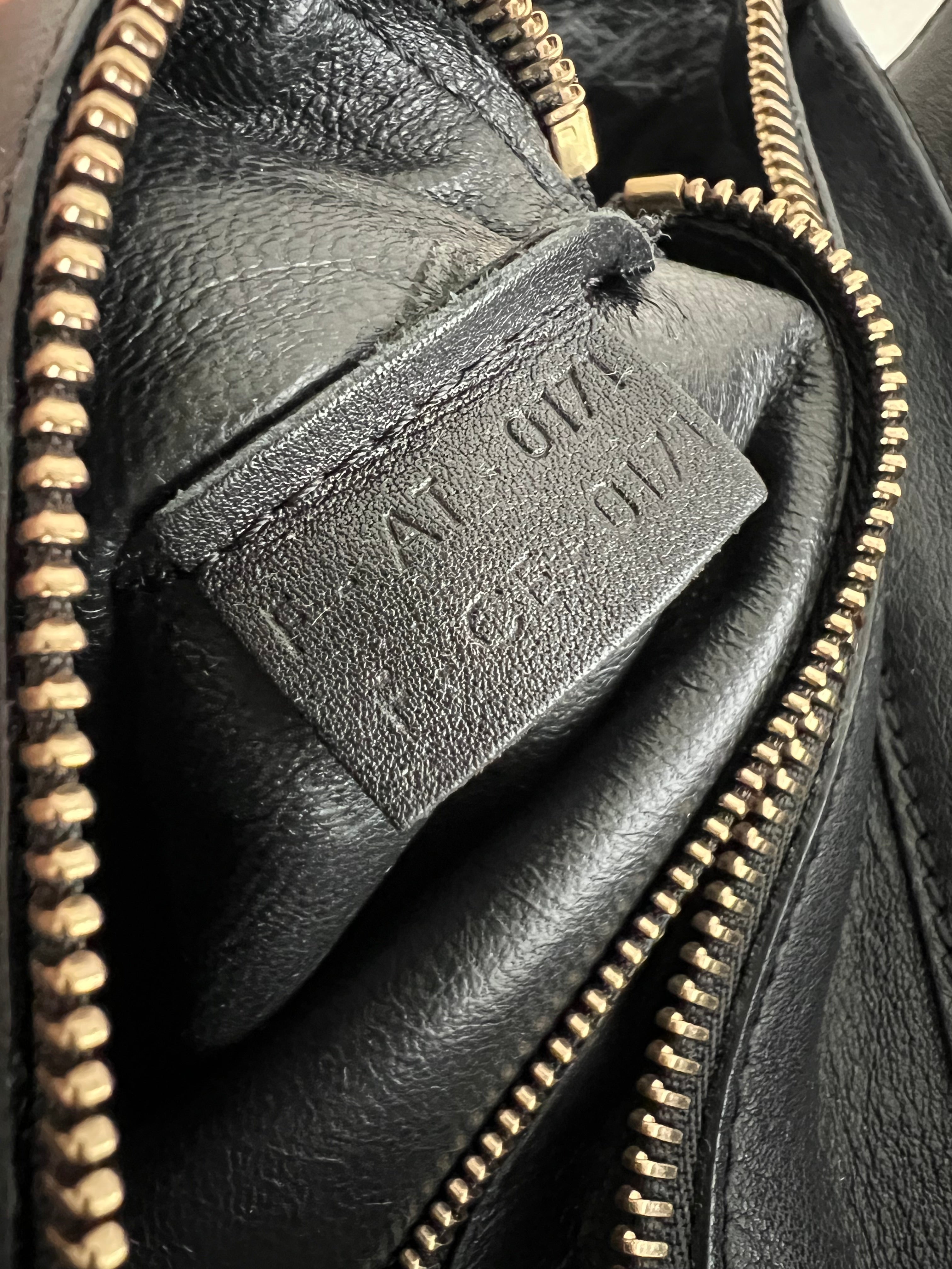 Phamtom Mini luggage in Indigo Denim
