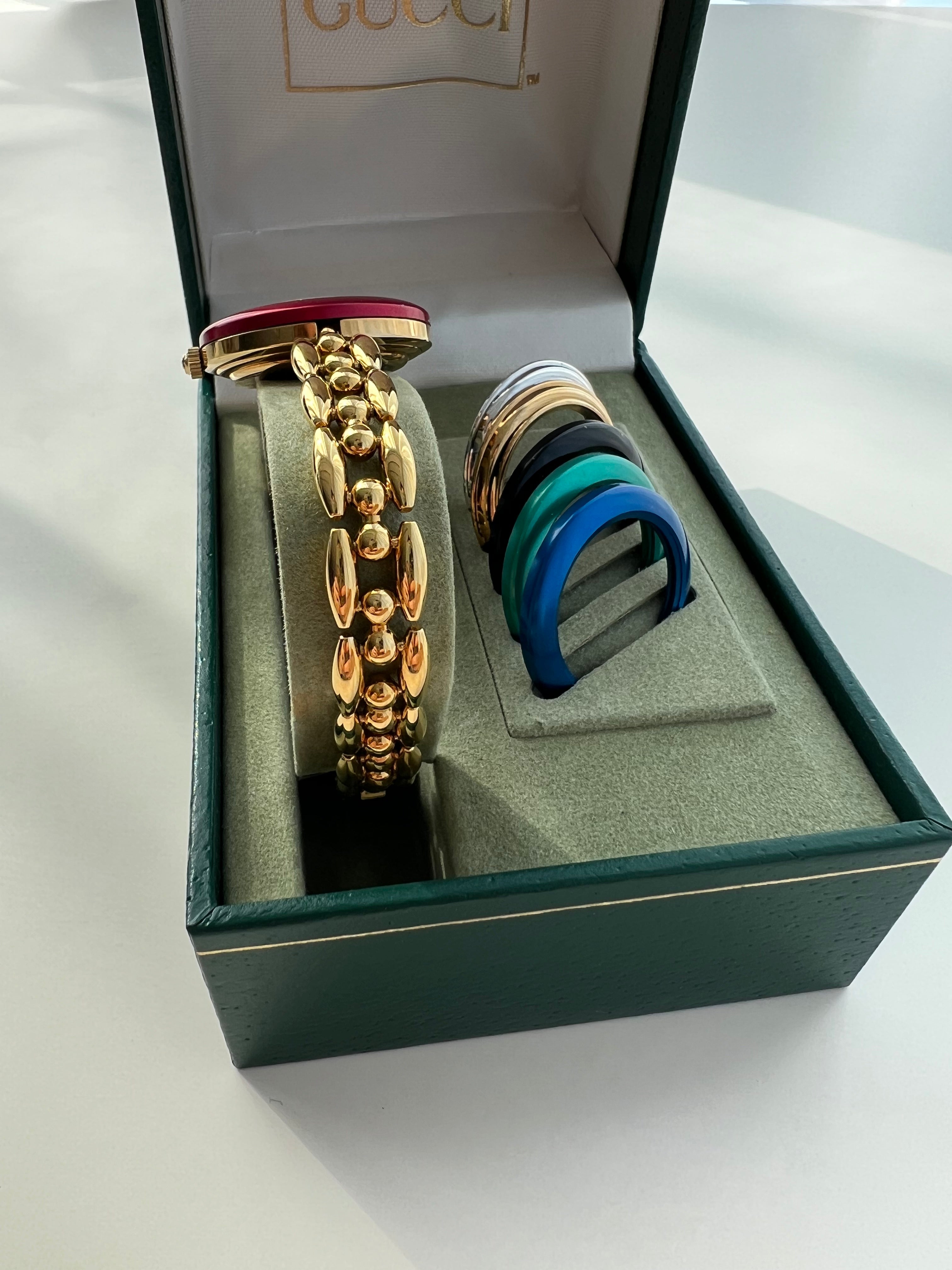Interchangeable Bezel 6 colors Watch Accessories in Gold
