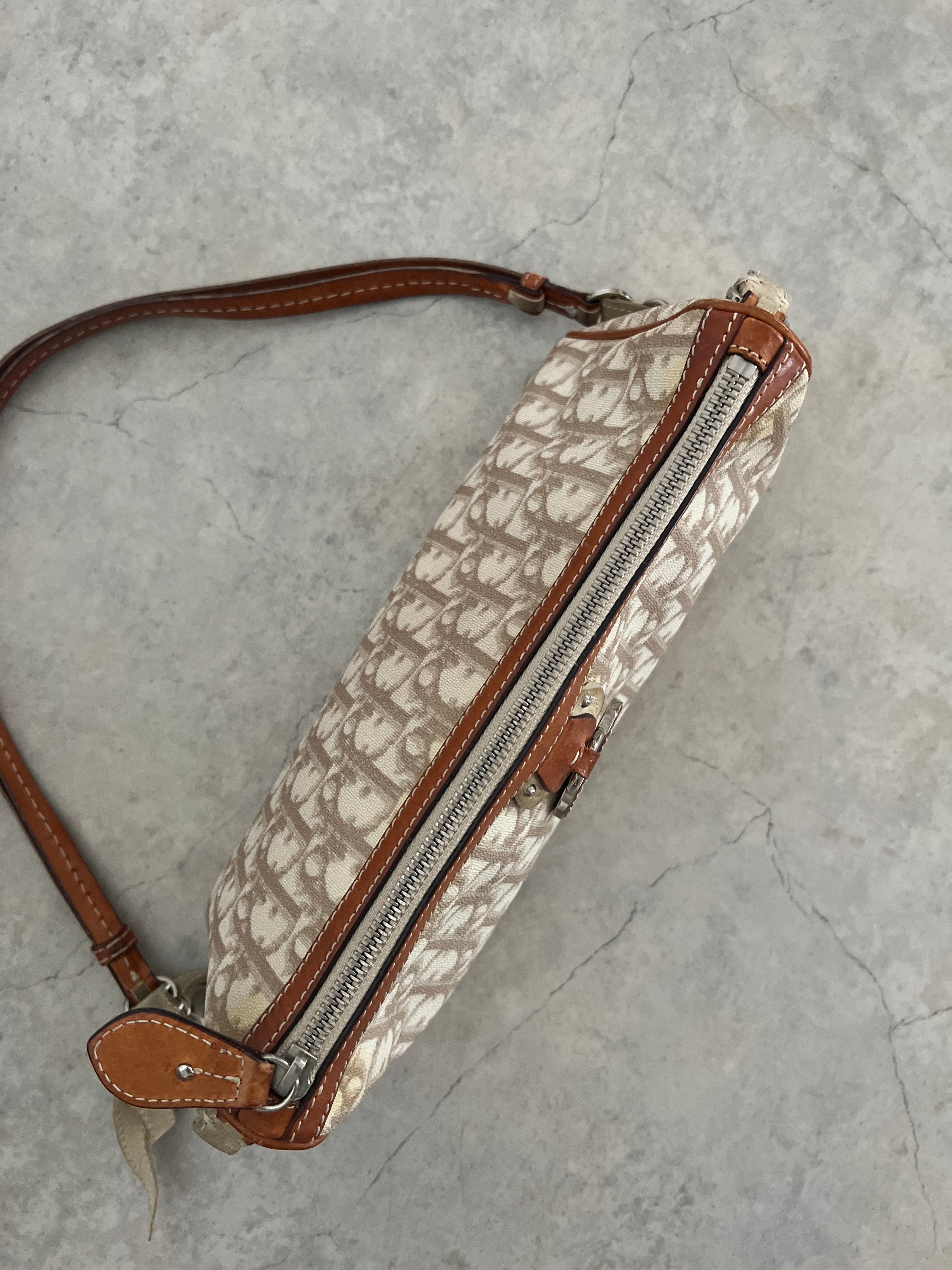 Romantique Shoulder Bag PVC Beige/Pink