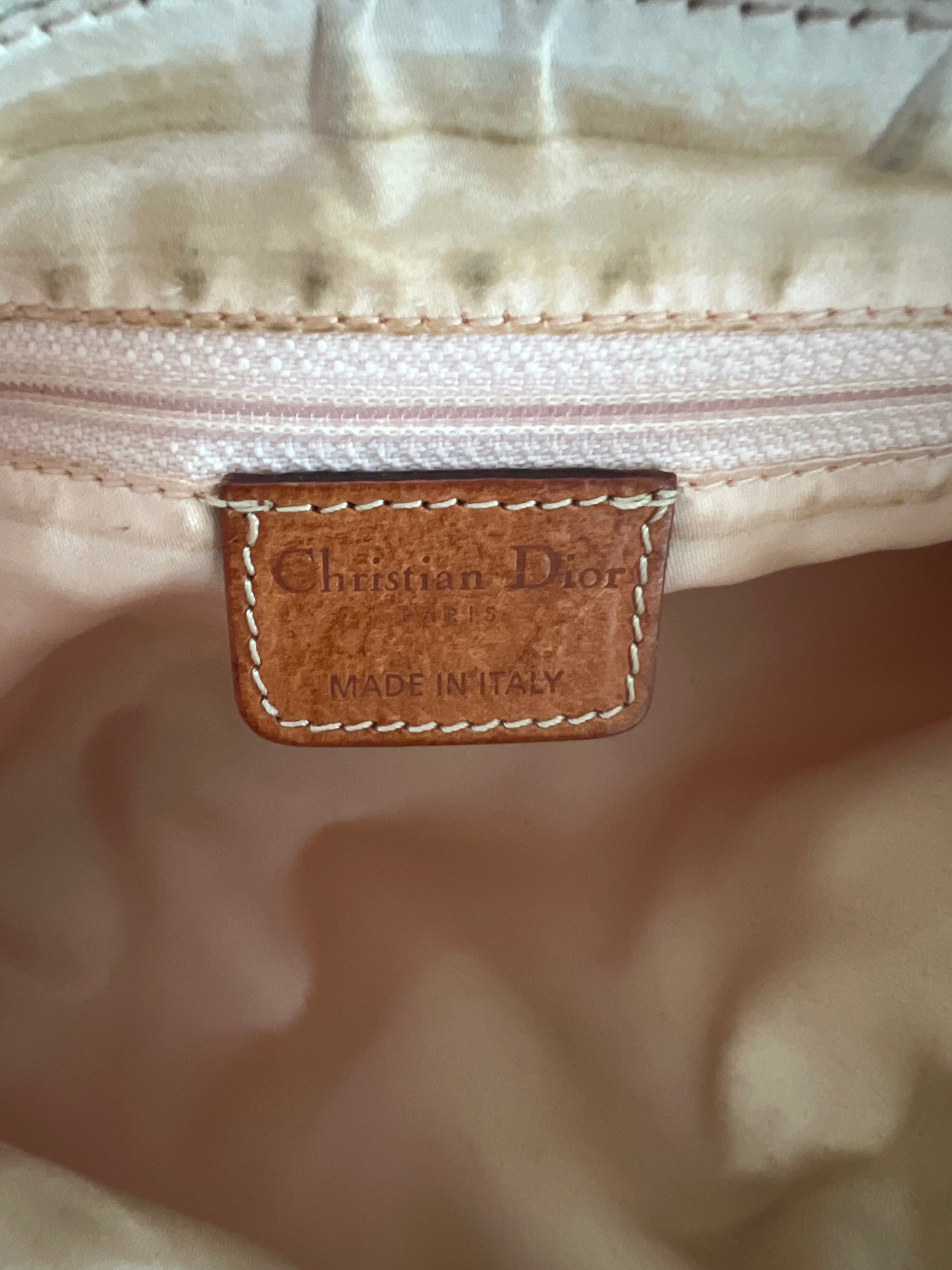 Romantique Shoulder Bag PVC Beige/Pink