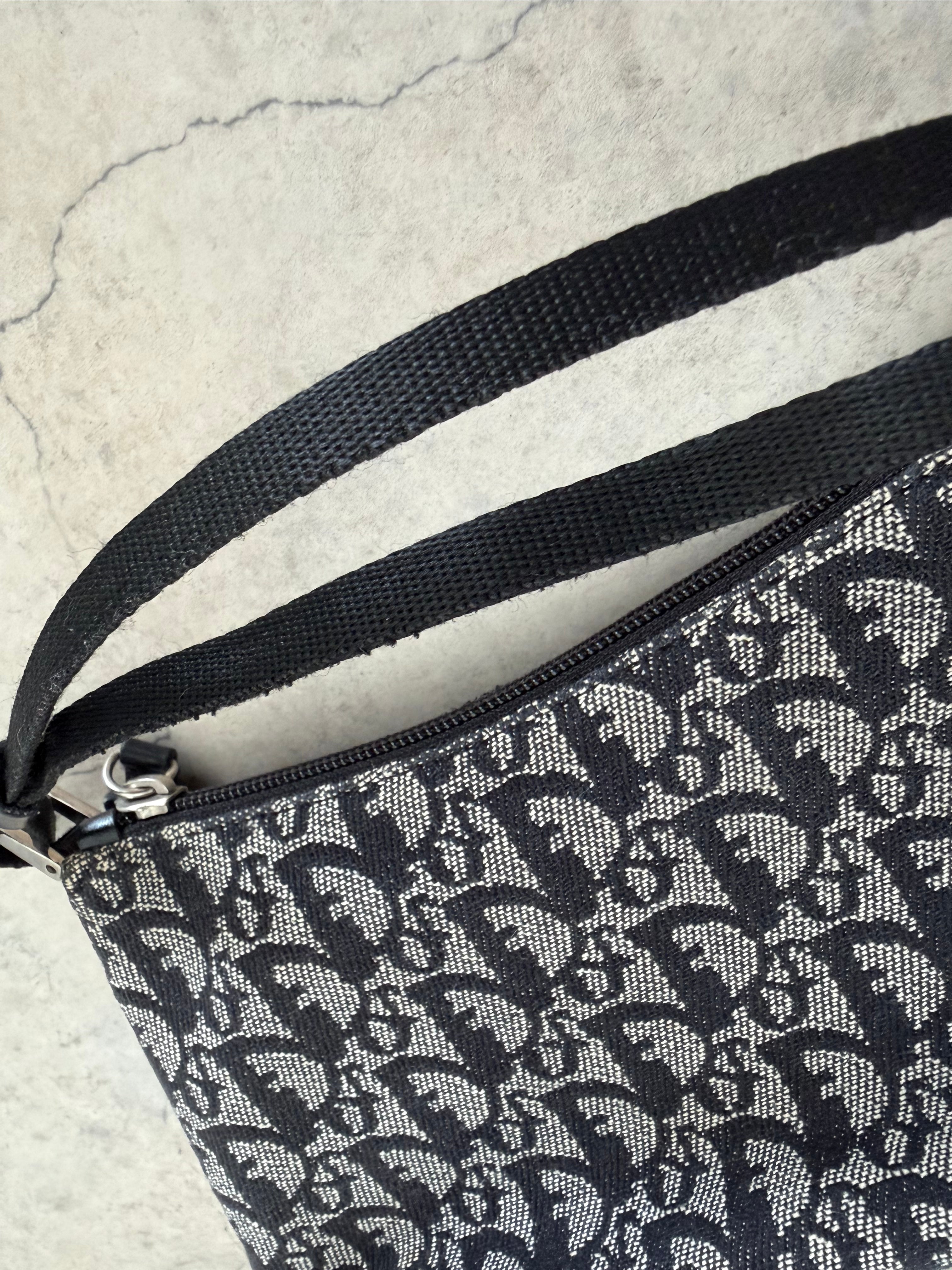 Trotter oblique mini pochette — John Galliano era