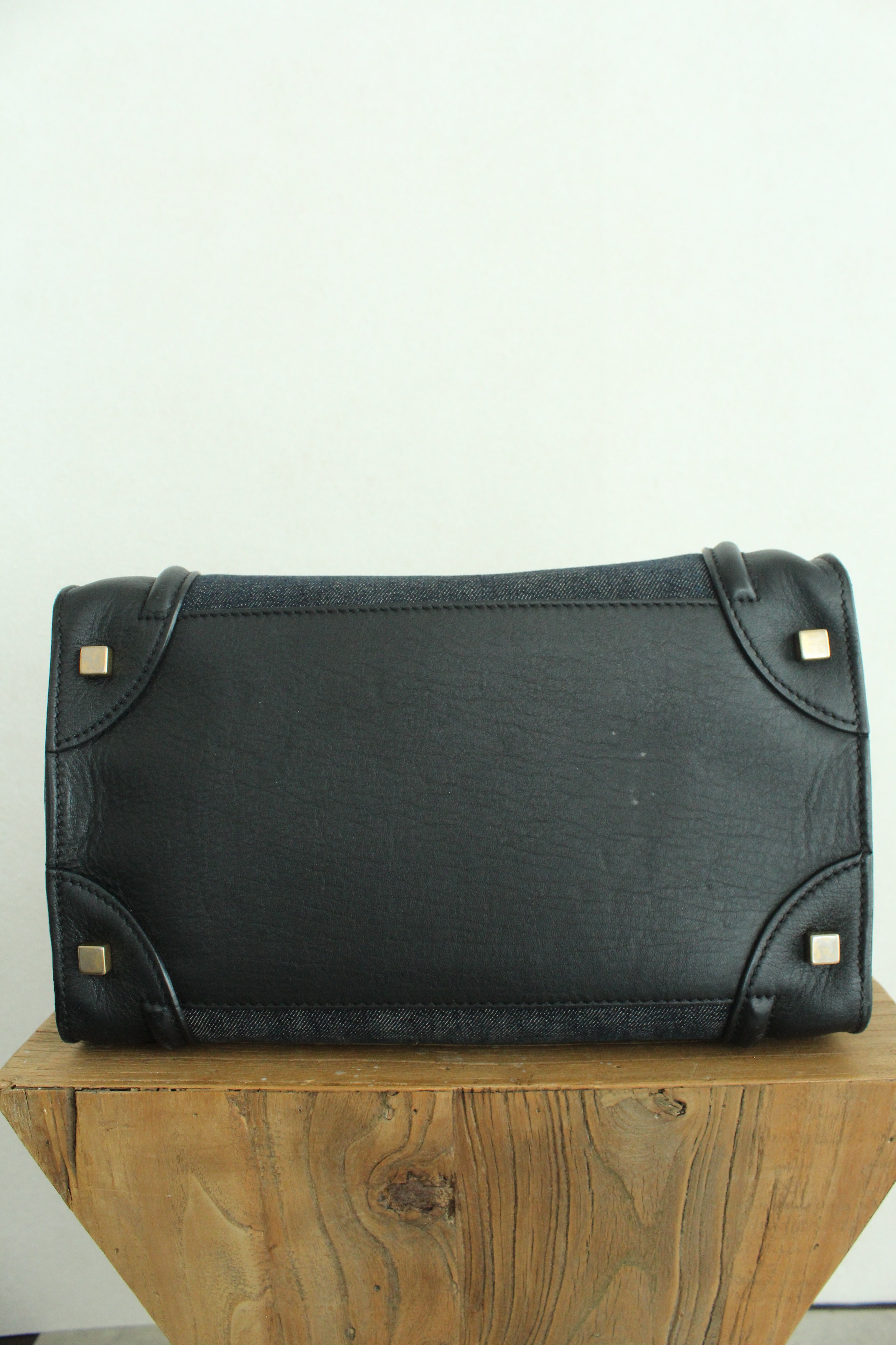 Phamtom Mini luggage in Indigo Denim