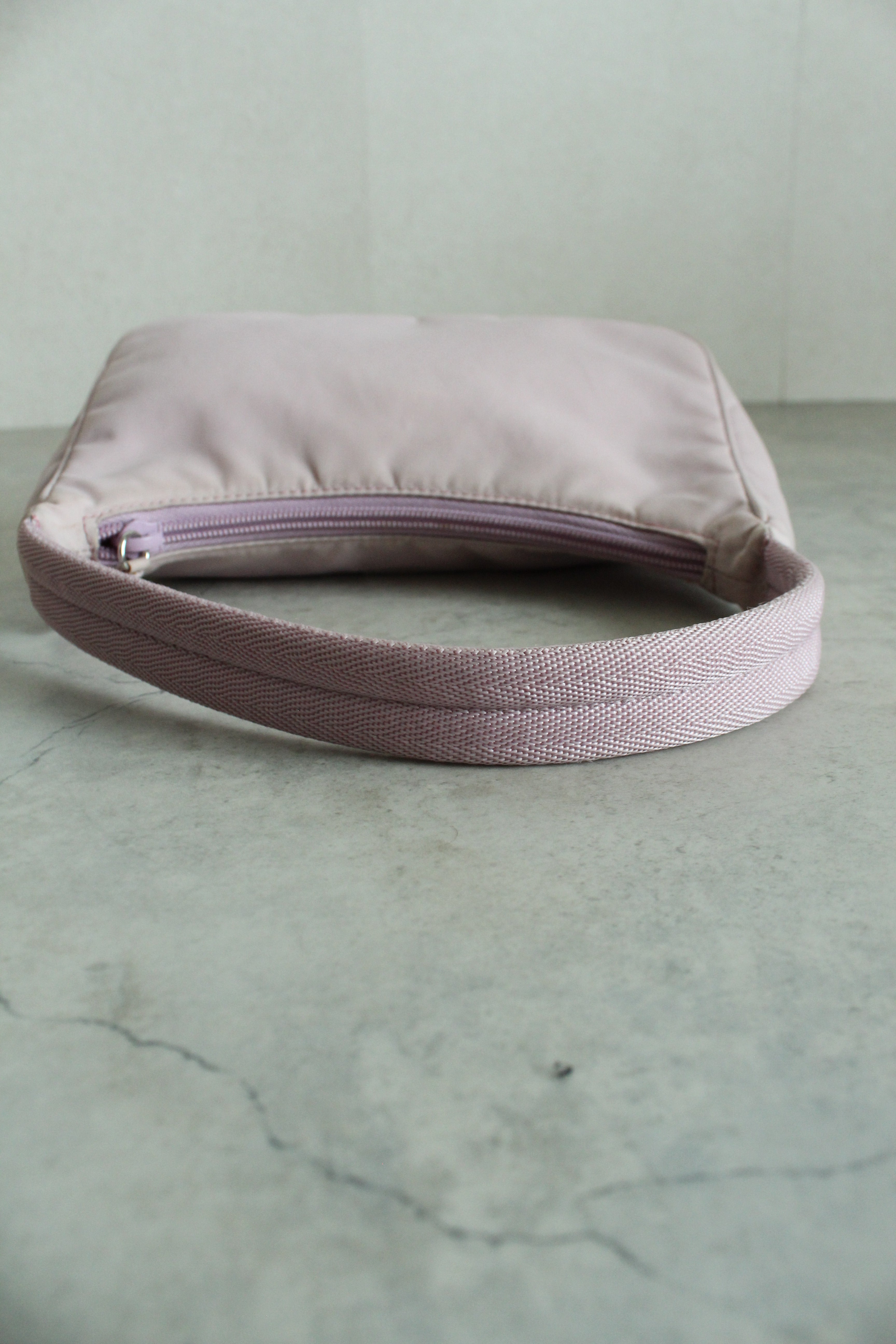 Y2k Pink Nylon Accessory Bag
