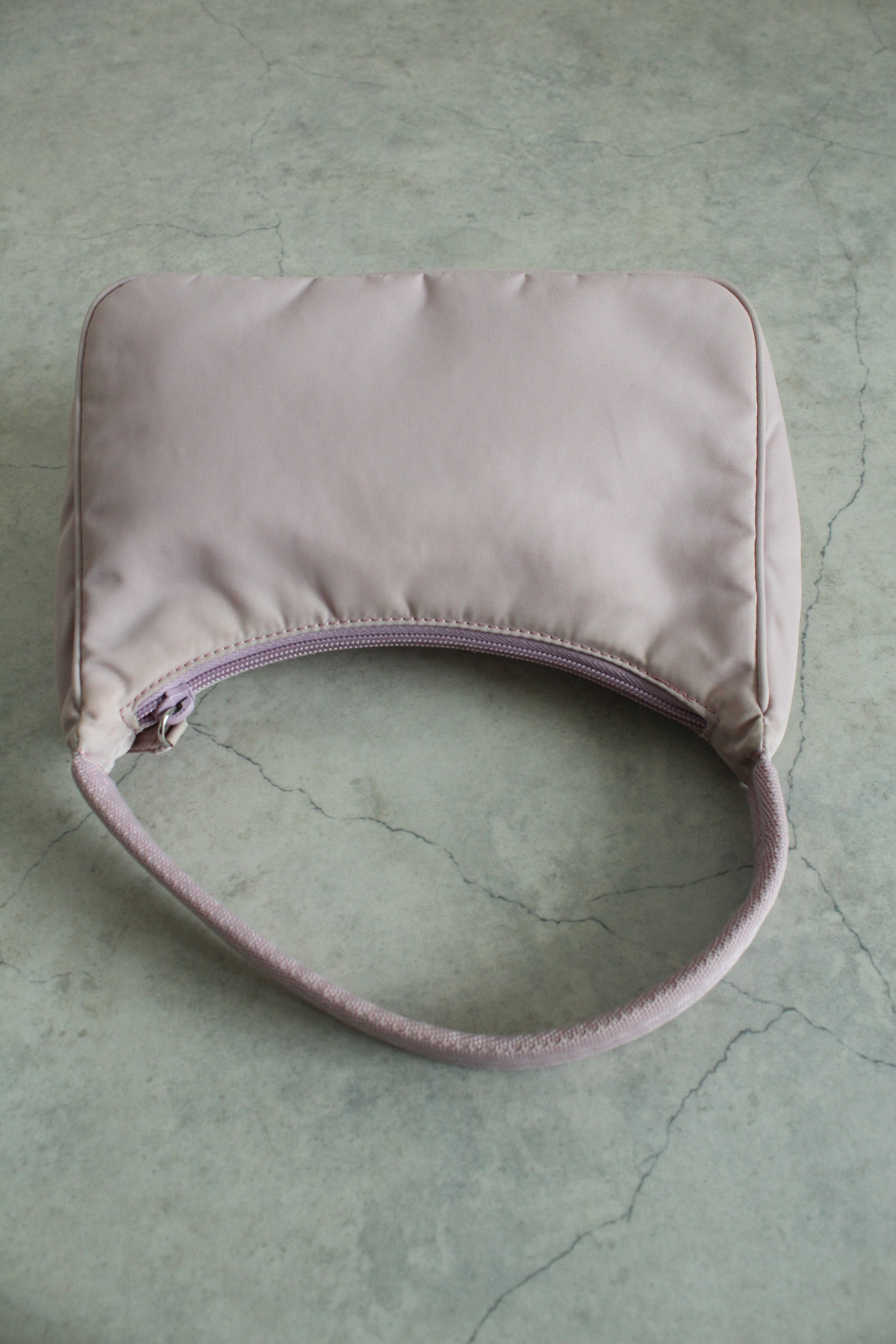 Y2k Pink Nylon Accessory Bag