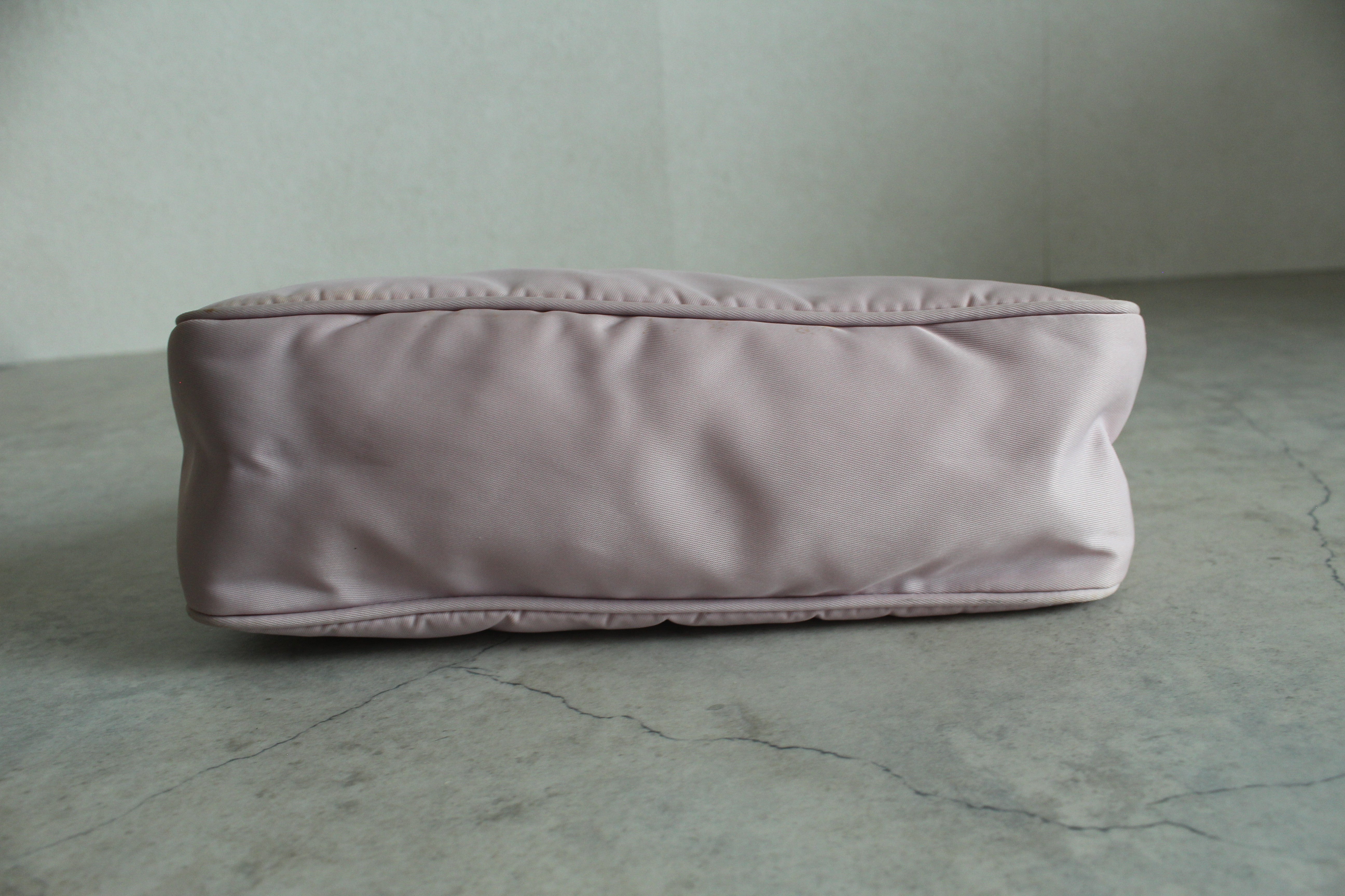 Y2k Pink Nylon Accessory Bag