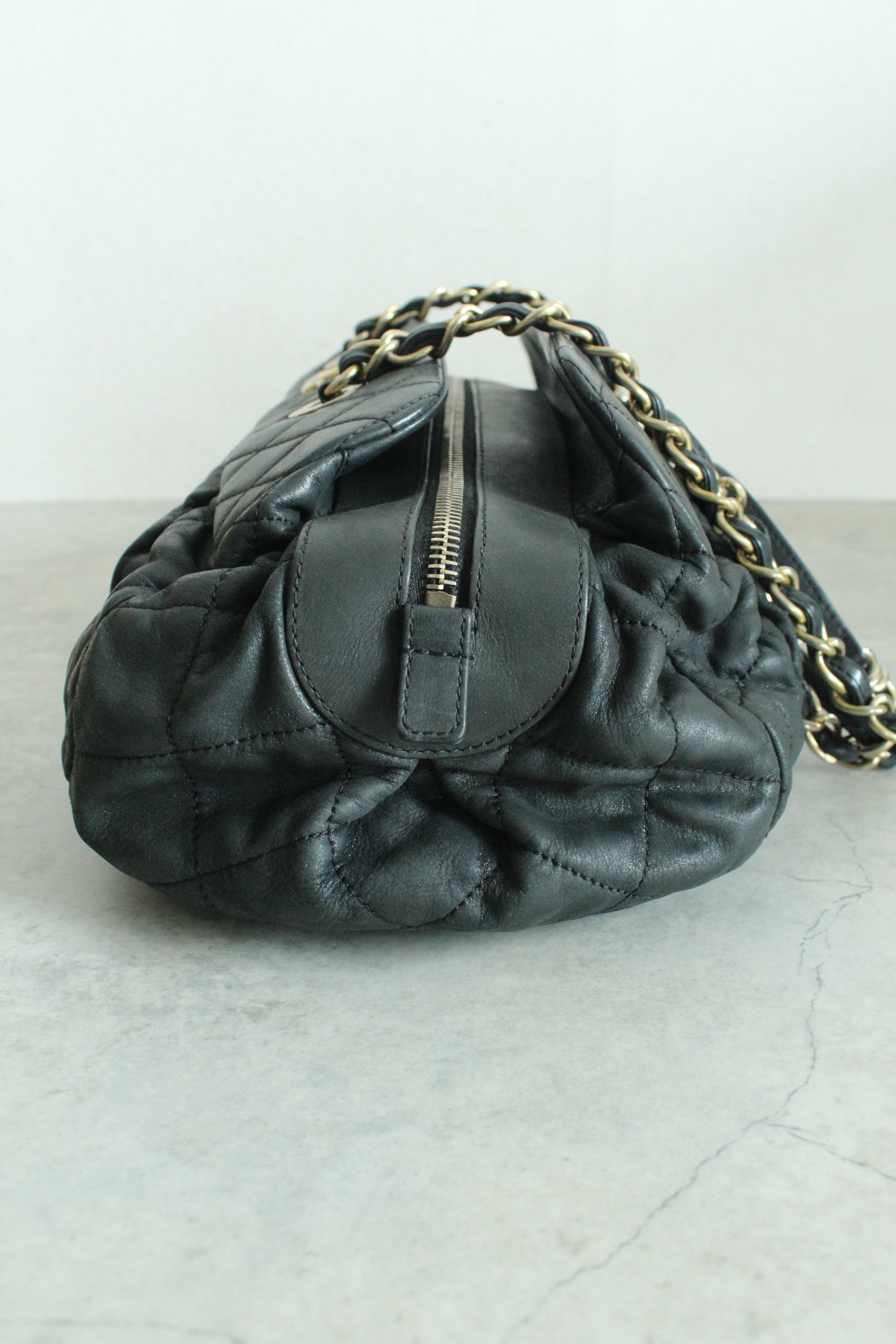 Y2k Chic Quilt Bowling Bag