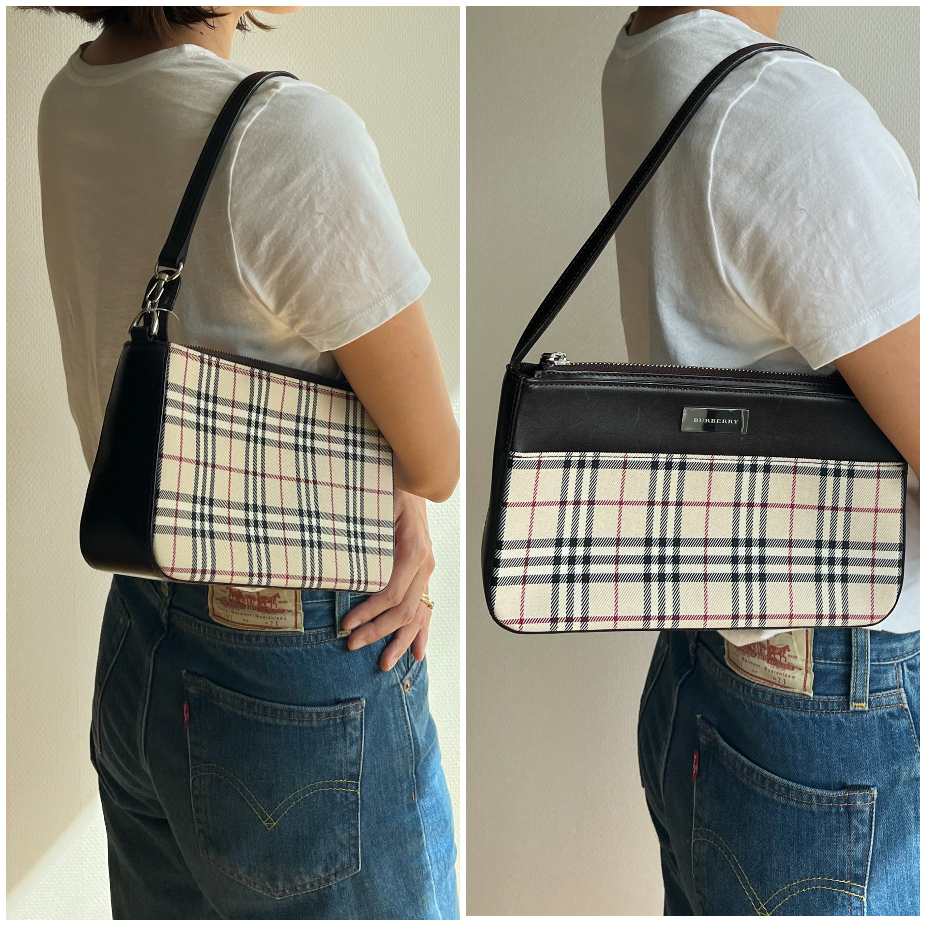 Burberry Nova check handbag