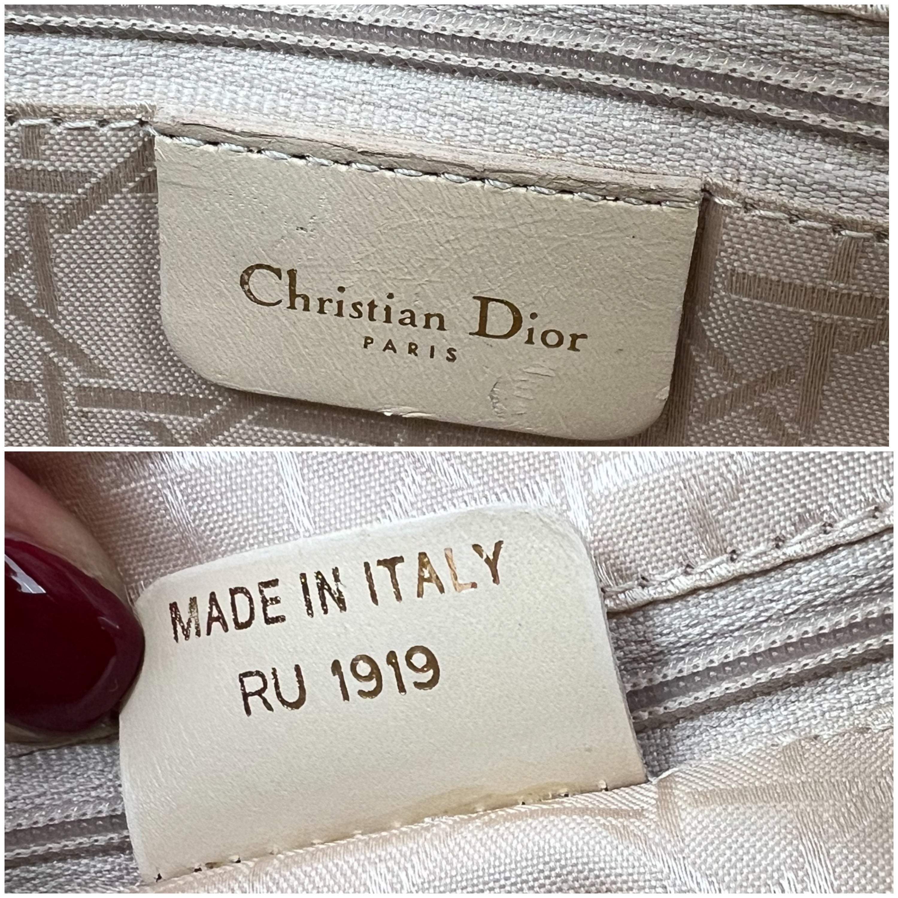 Lady Dior in Nylon Army Green