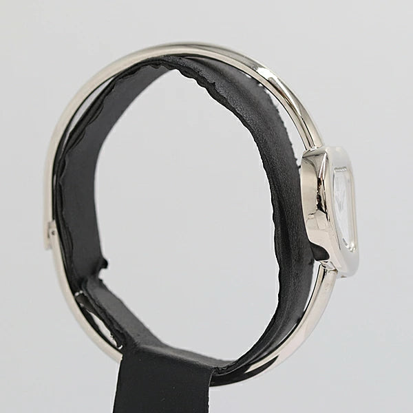 Sculptural heart watch bangle
