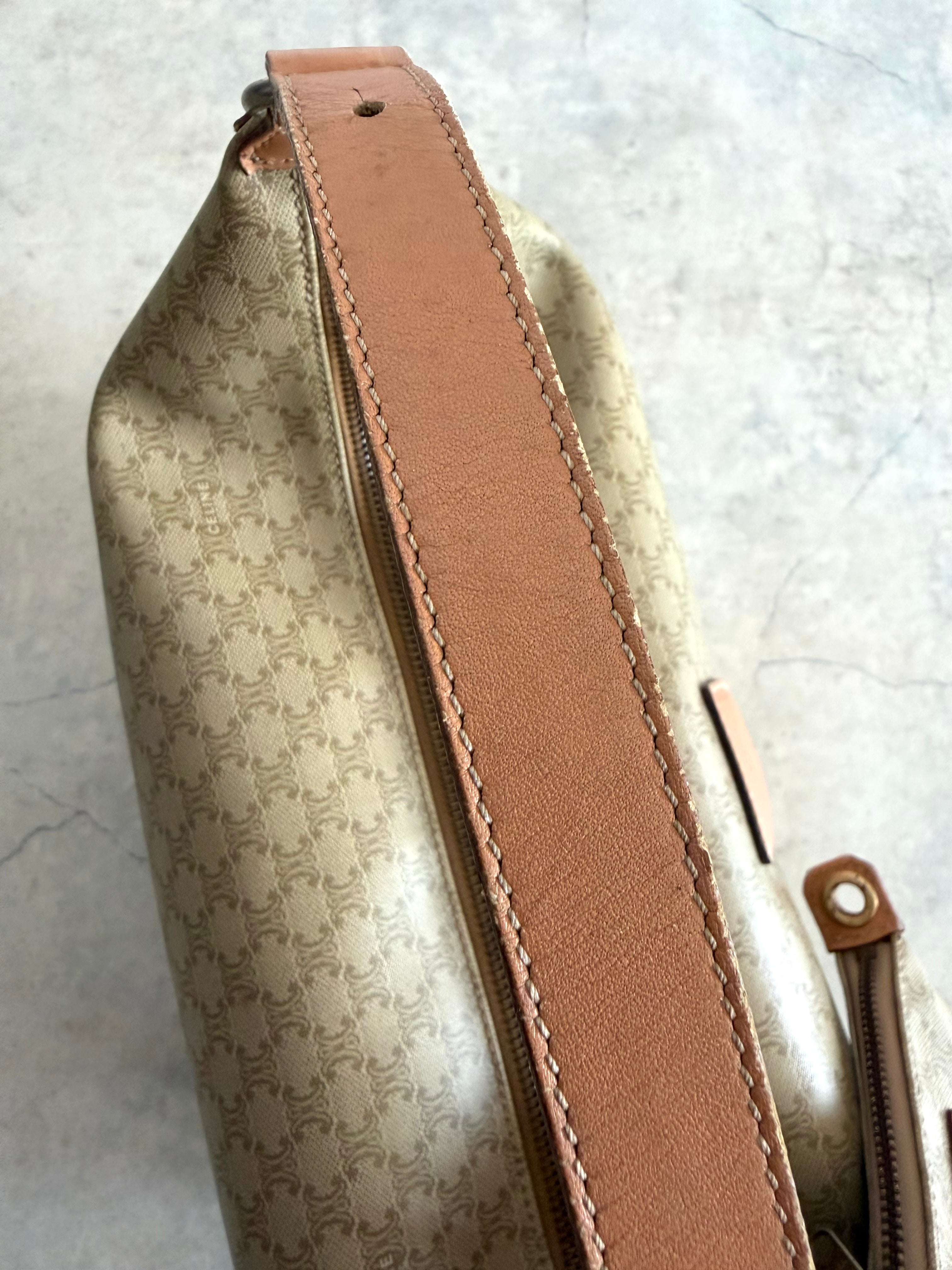 Macadam Monogram Canvas Bag with Matching Mini Pouch