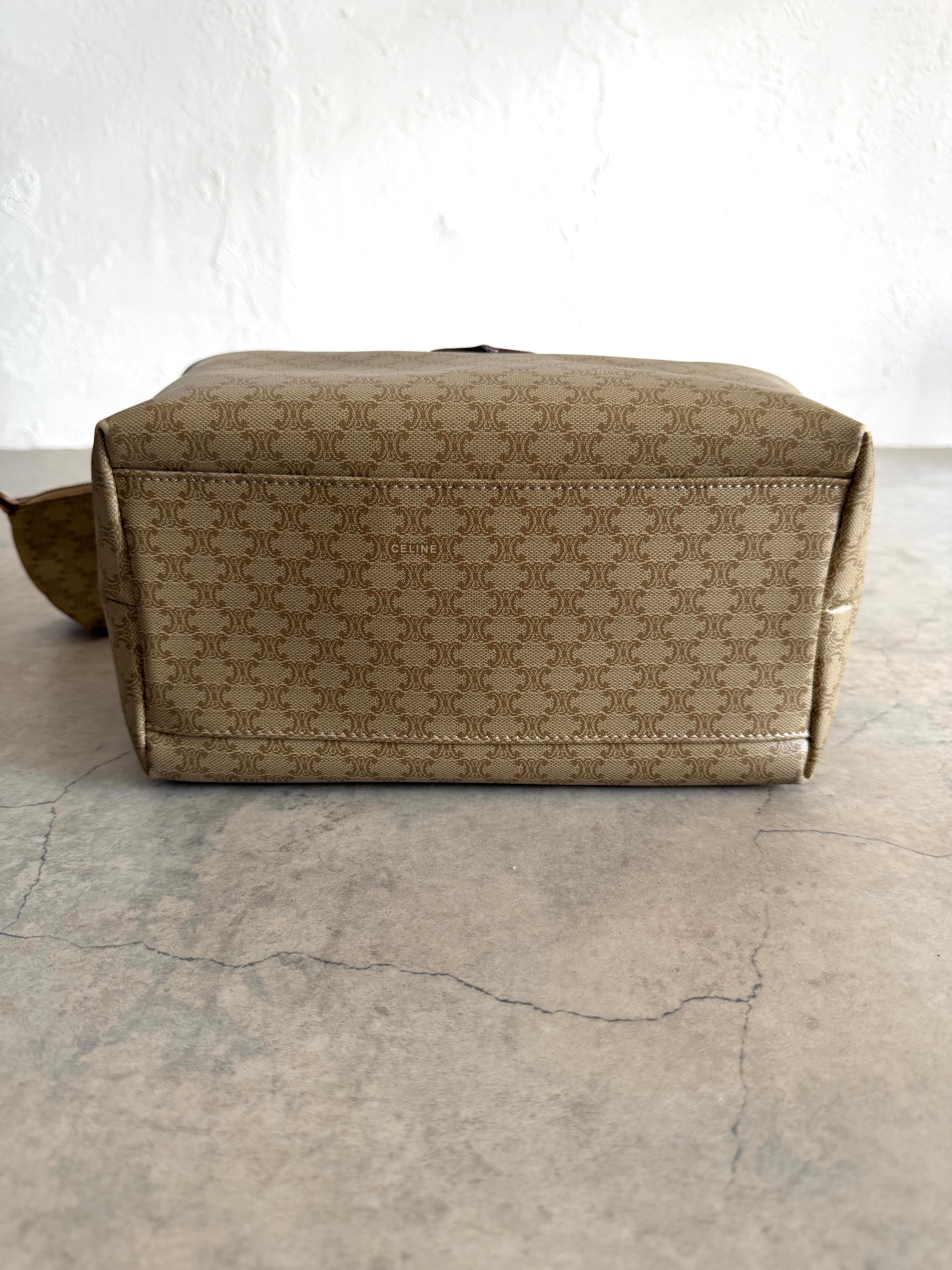 Macadam Monogram Canvas Bag with Matching Mini Pouch
