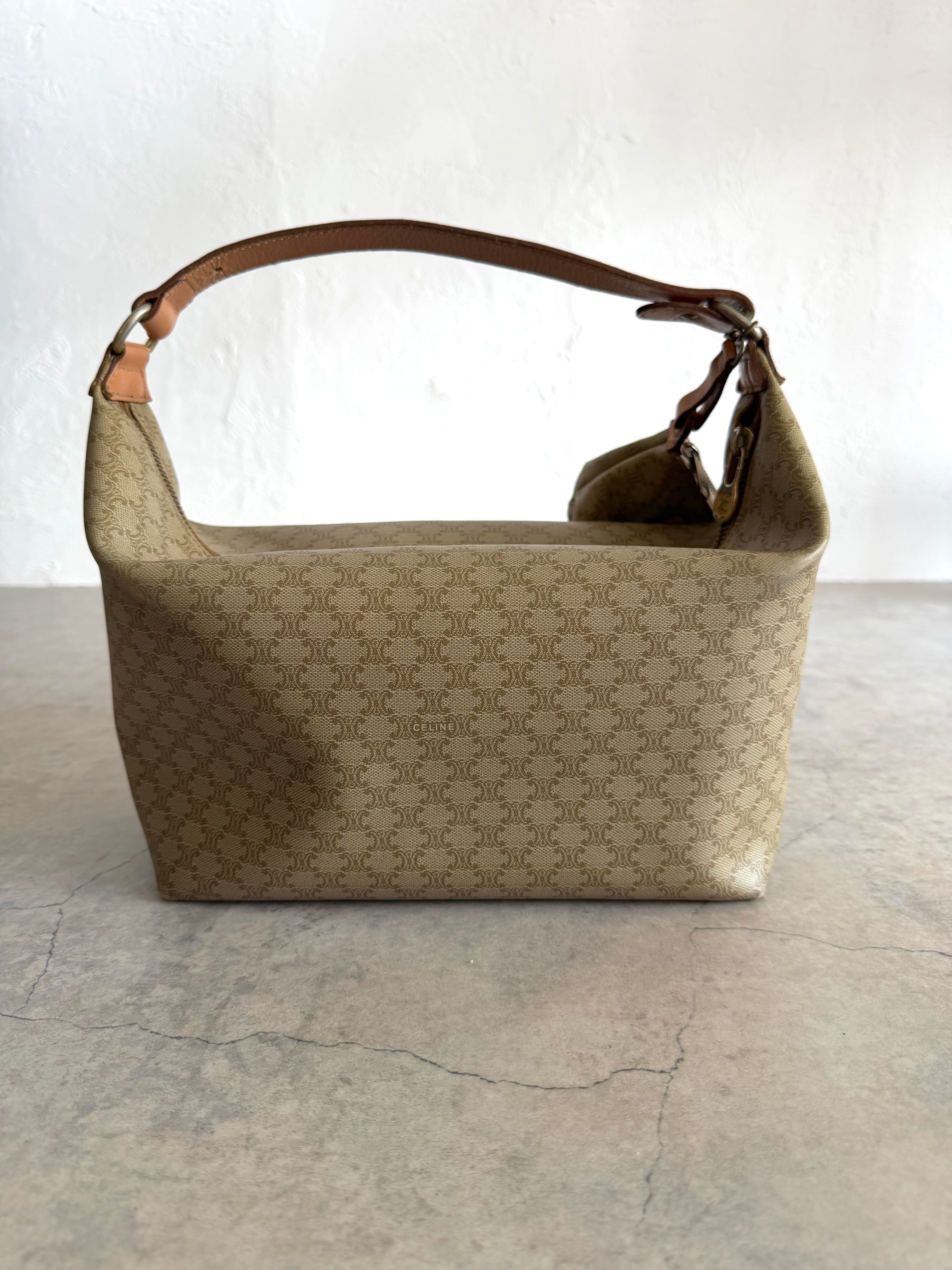 Macadam Monogram Canvas Bag with Matching Mini Pouch