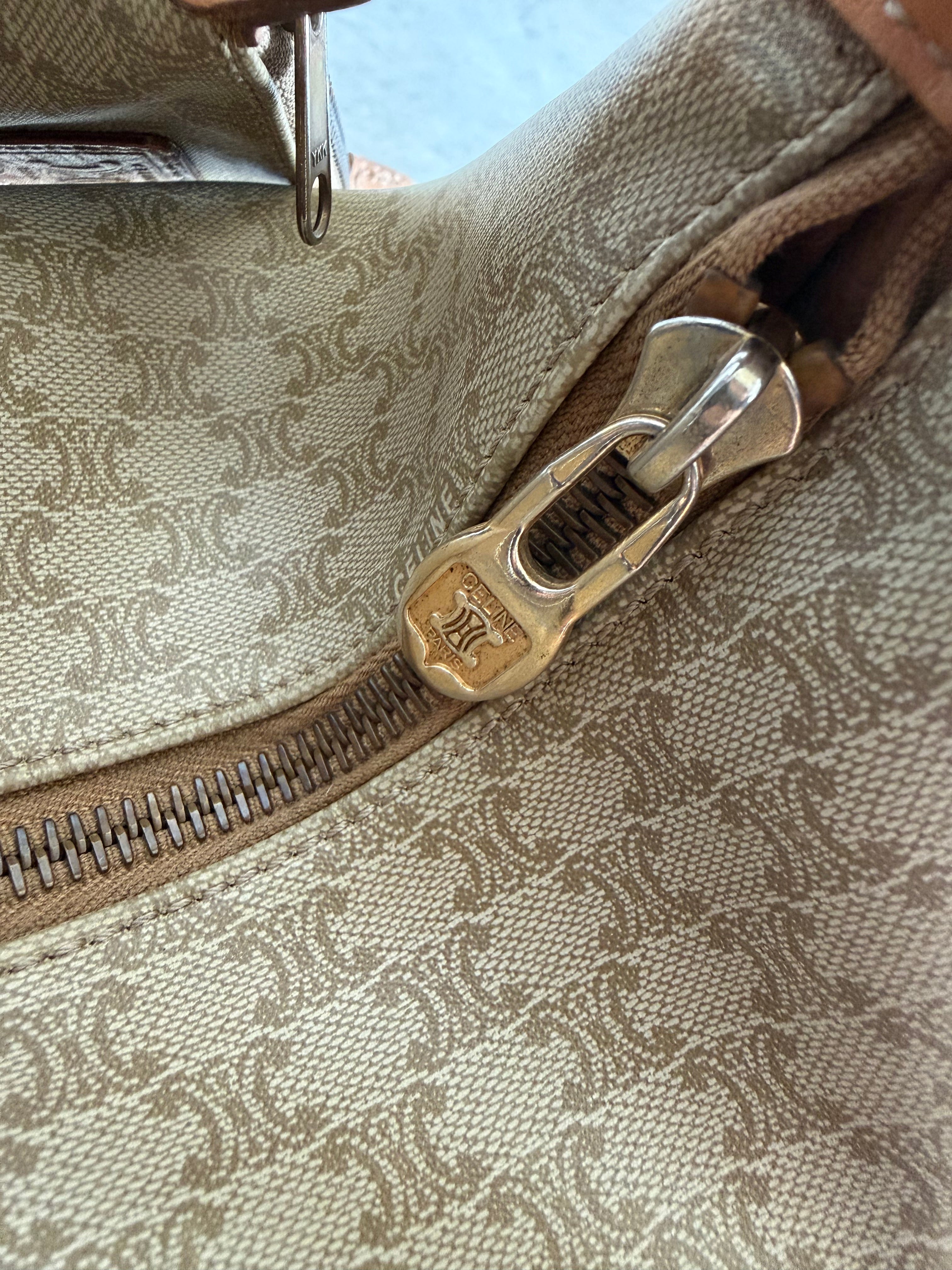 Macadam Monogram Canvas Bag with Matching Mini Pouch