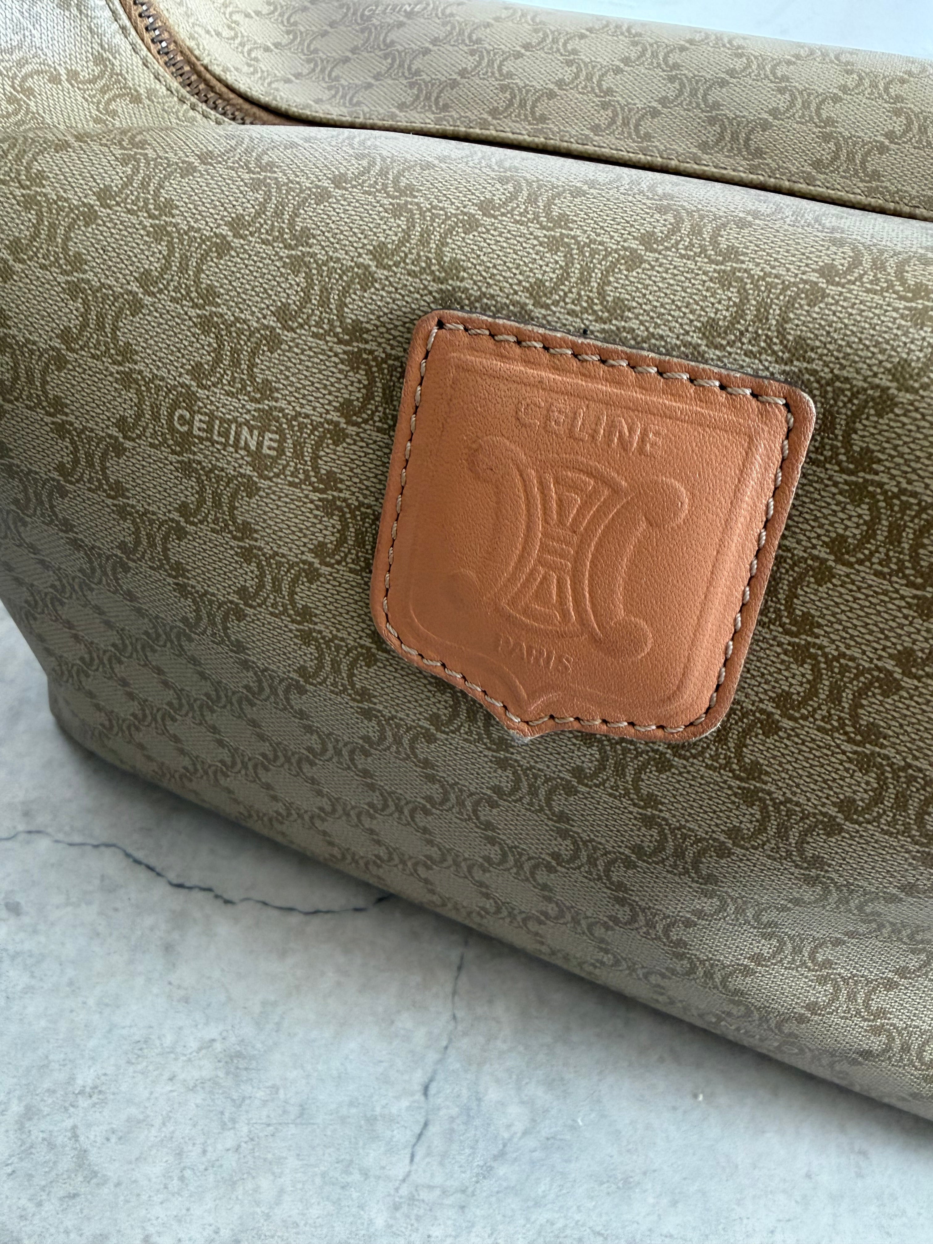 Macadam Monogram Canvas Bag with Matching Mini Pouch