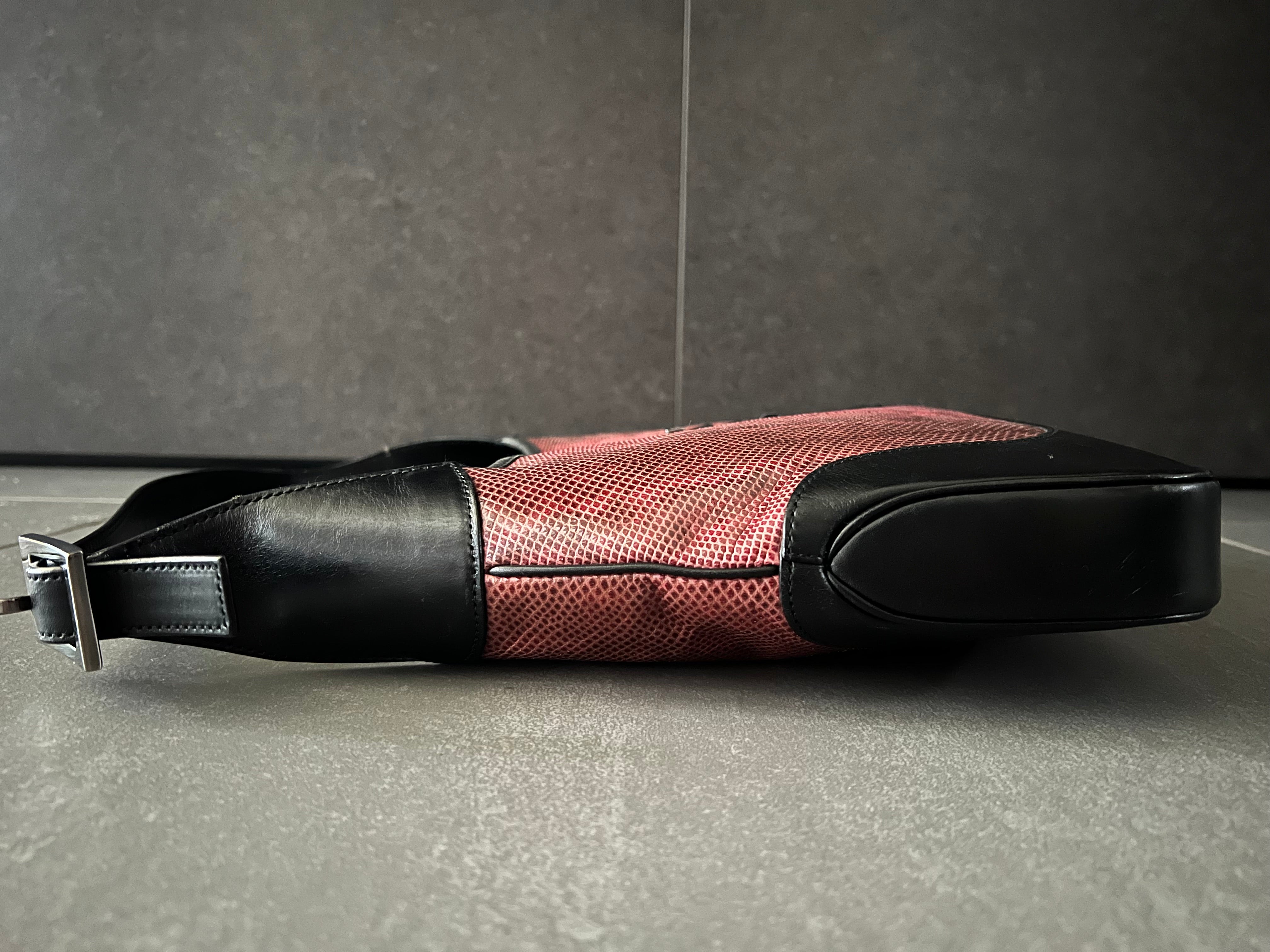 Jackie in Pink Python leather