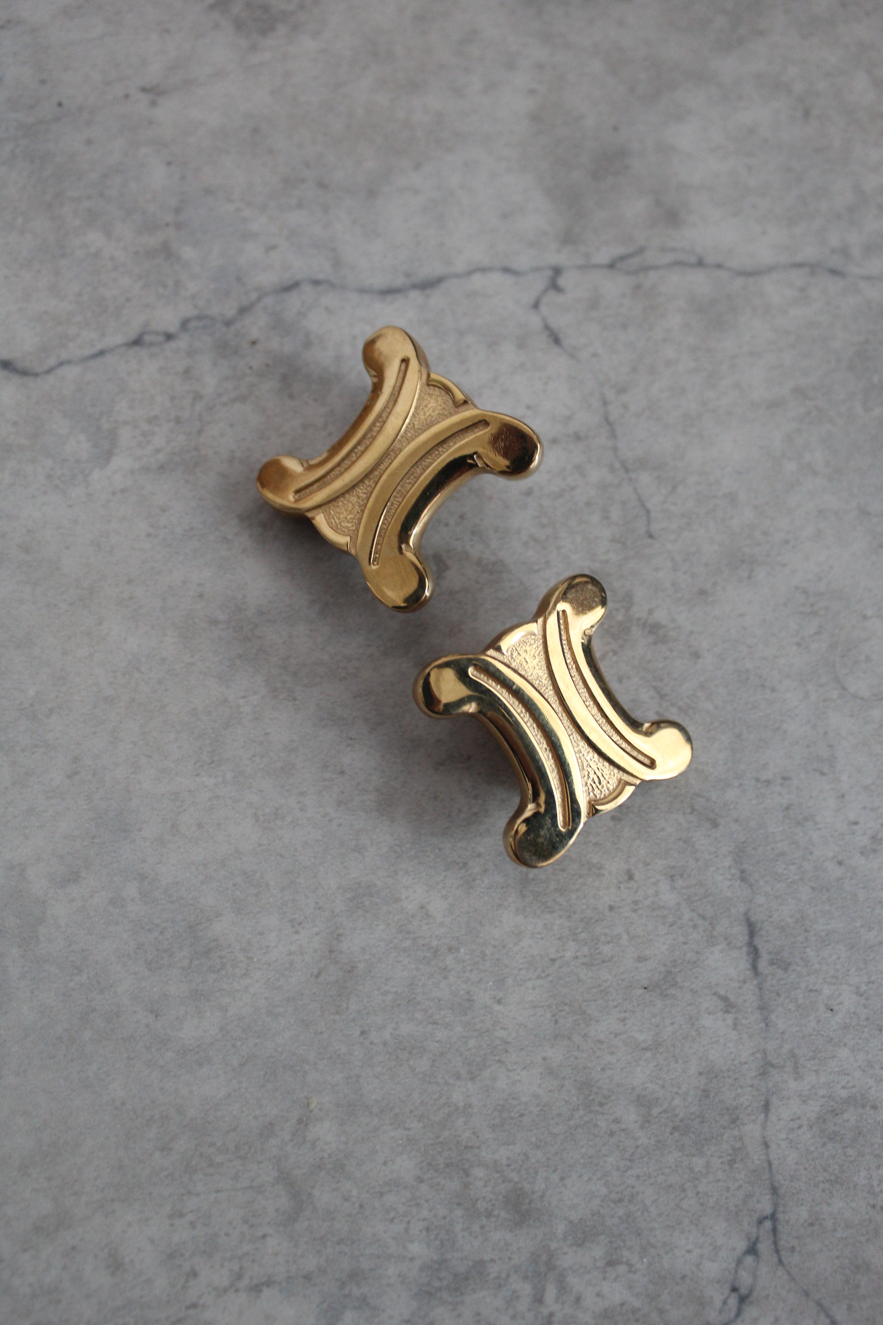 Triomphe Gold earrings Gold