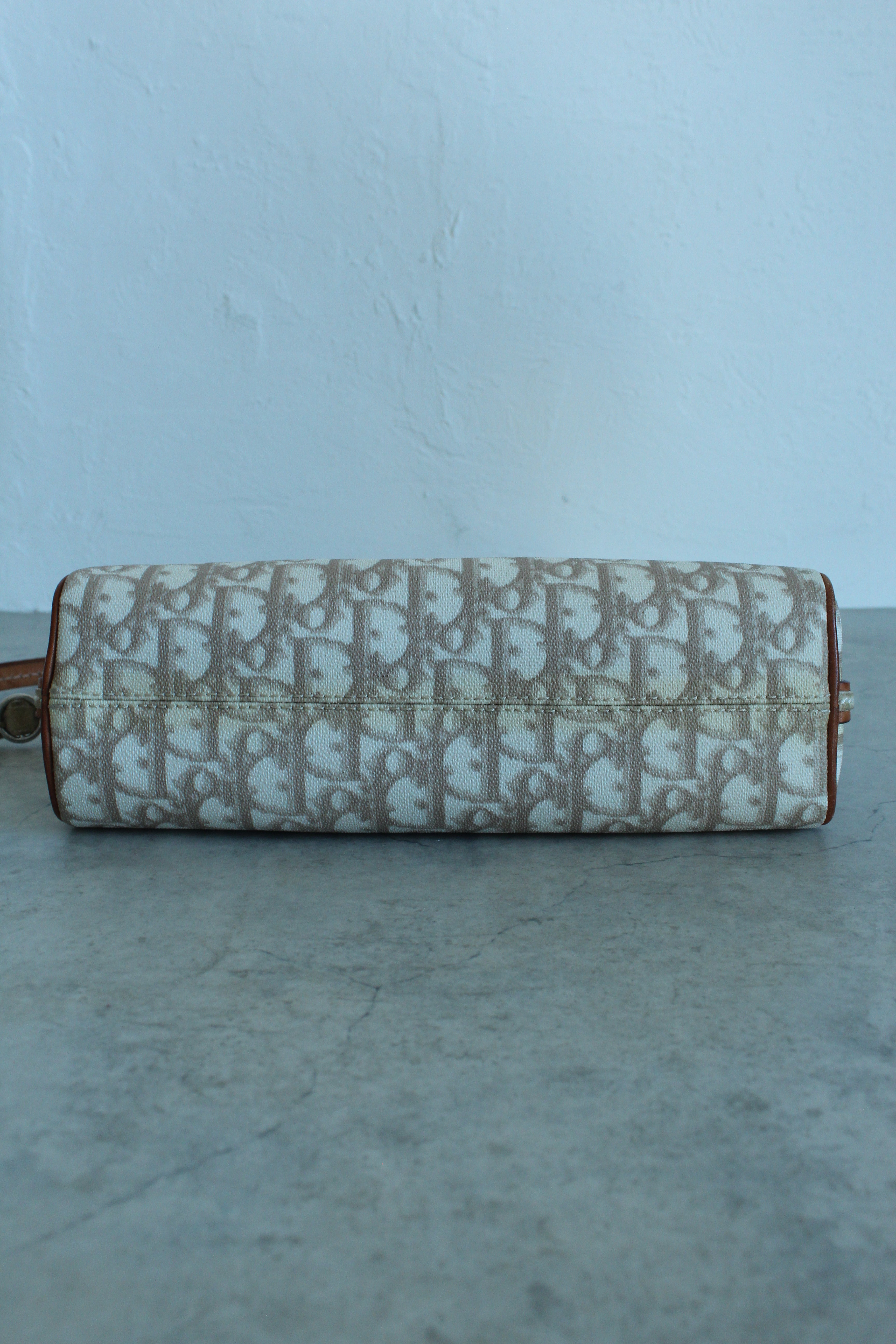 Romantique Shoulder Bag PVC Beige/pink
