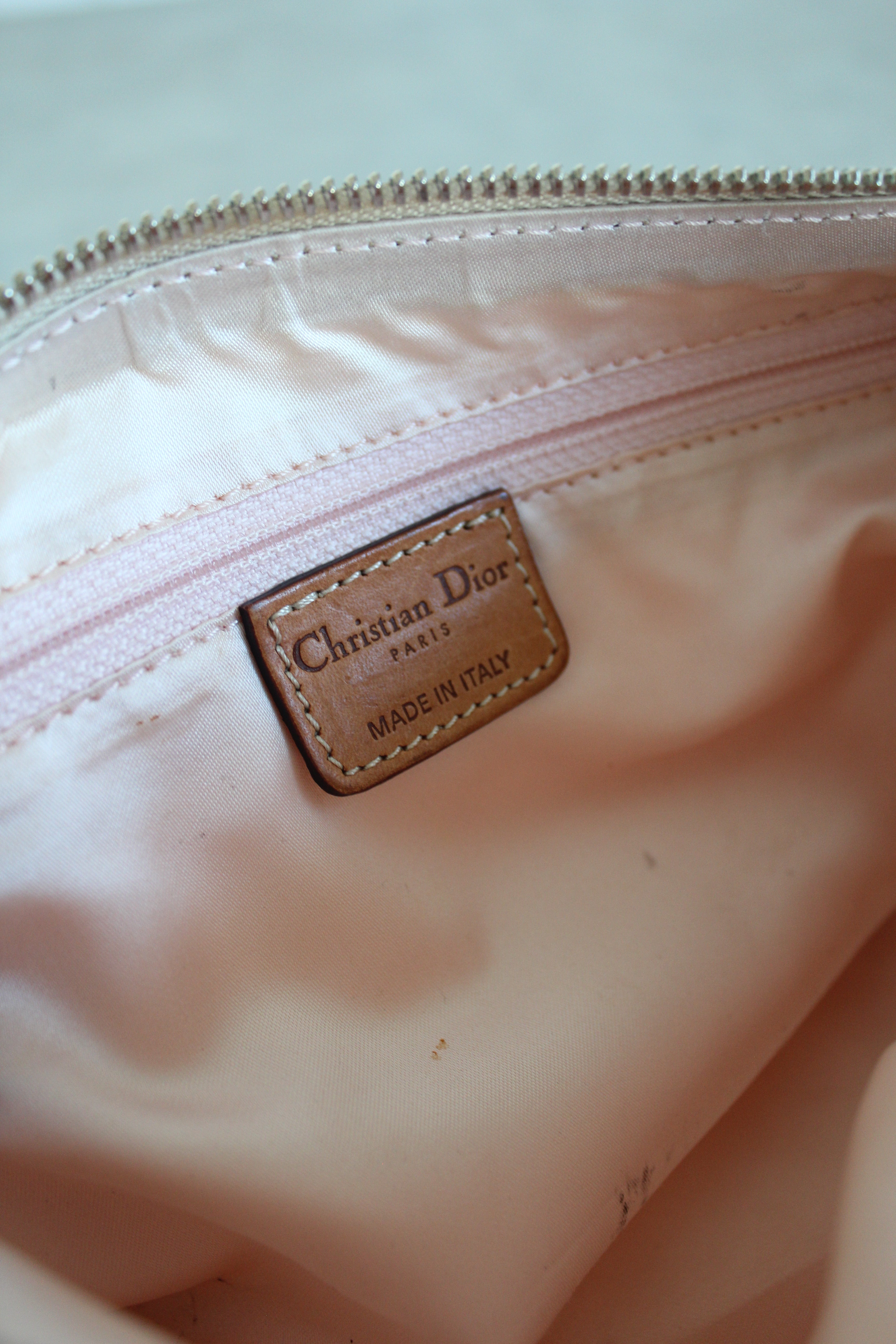 Romantique Shoulder Bag PVC Beige/pink