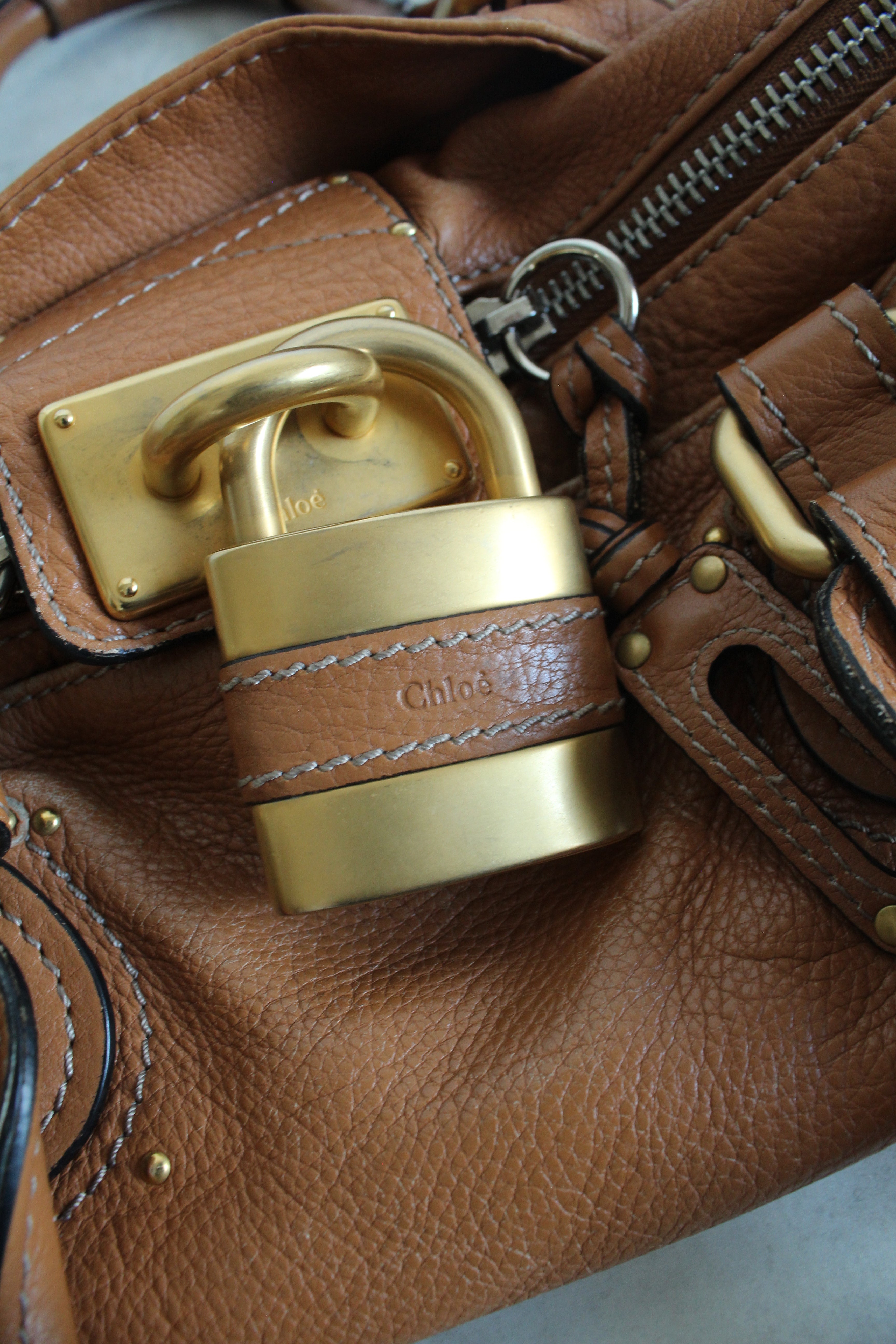 Paddington Bag in Camel Brown