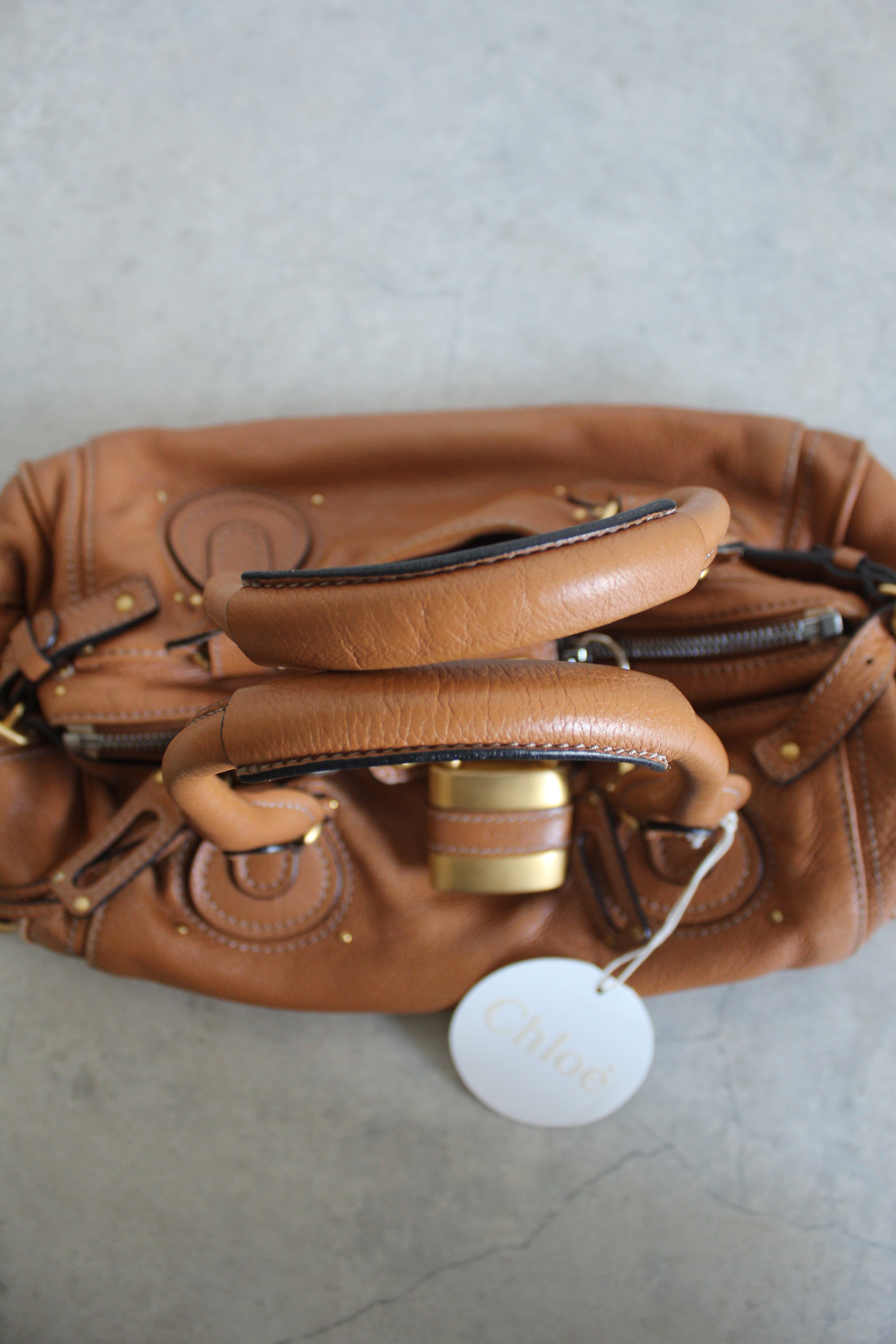 Paddington Bag in Camel Brown