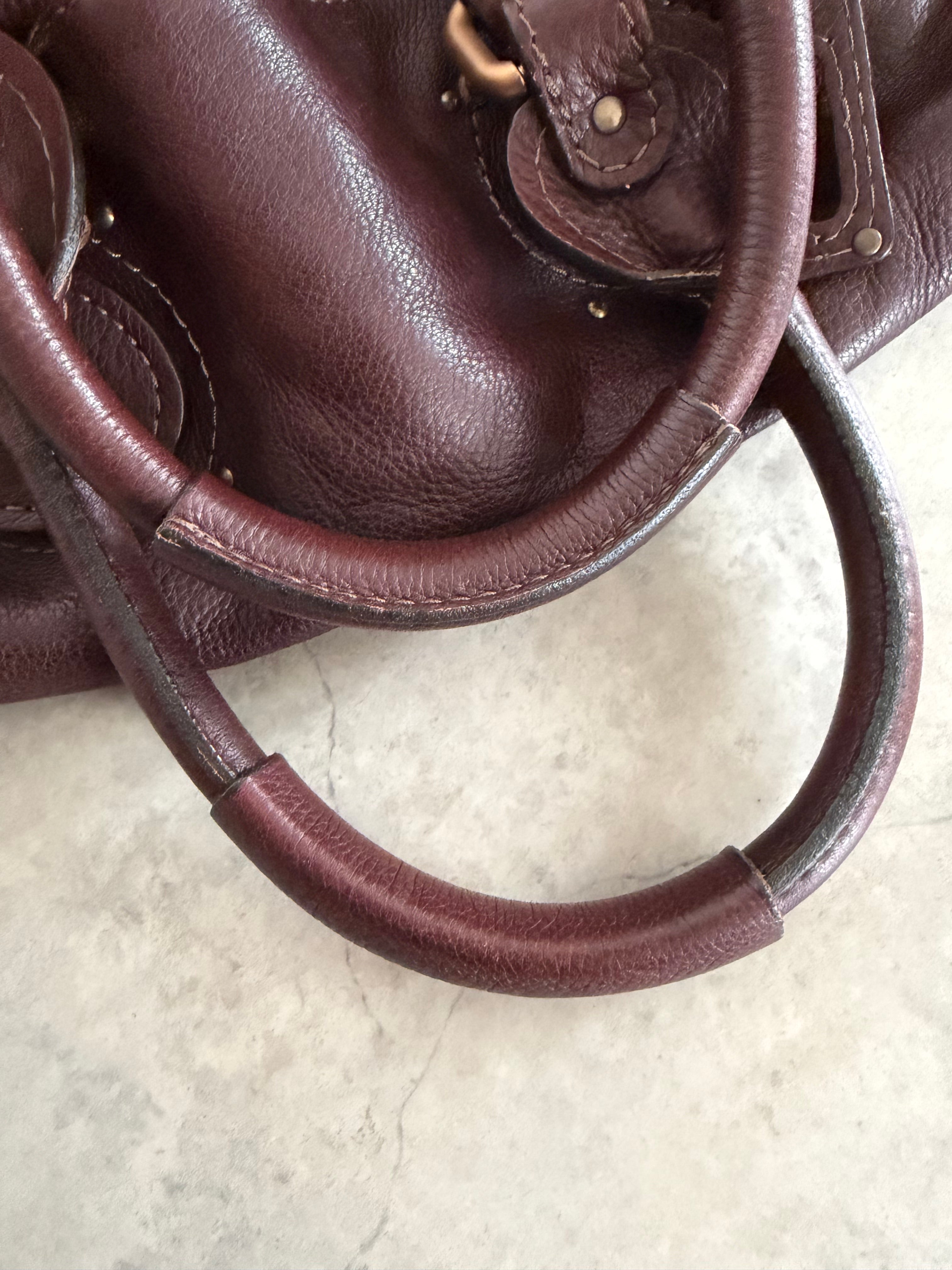 Medium Paddington Handbag in Dark Brown Y2K