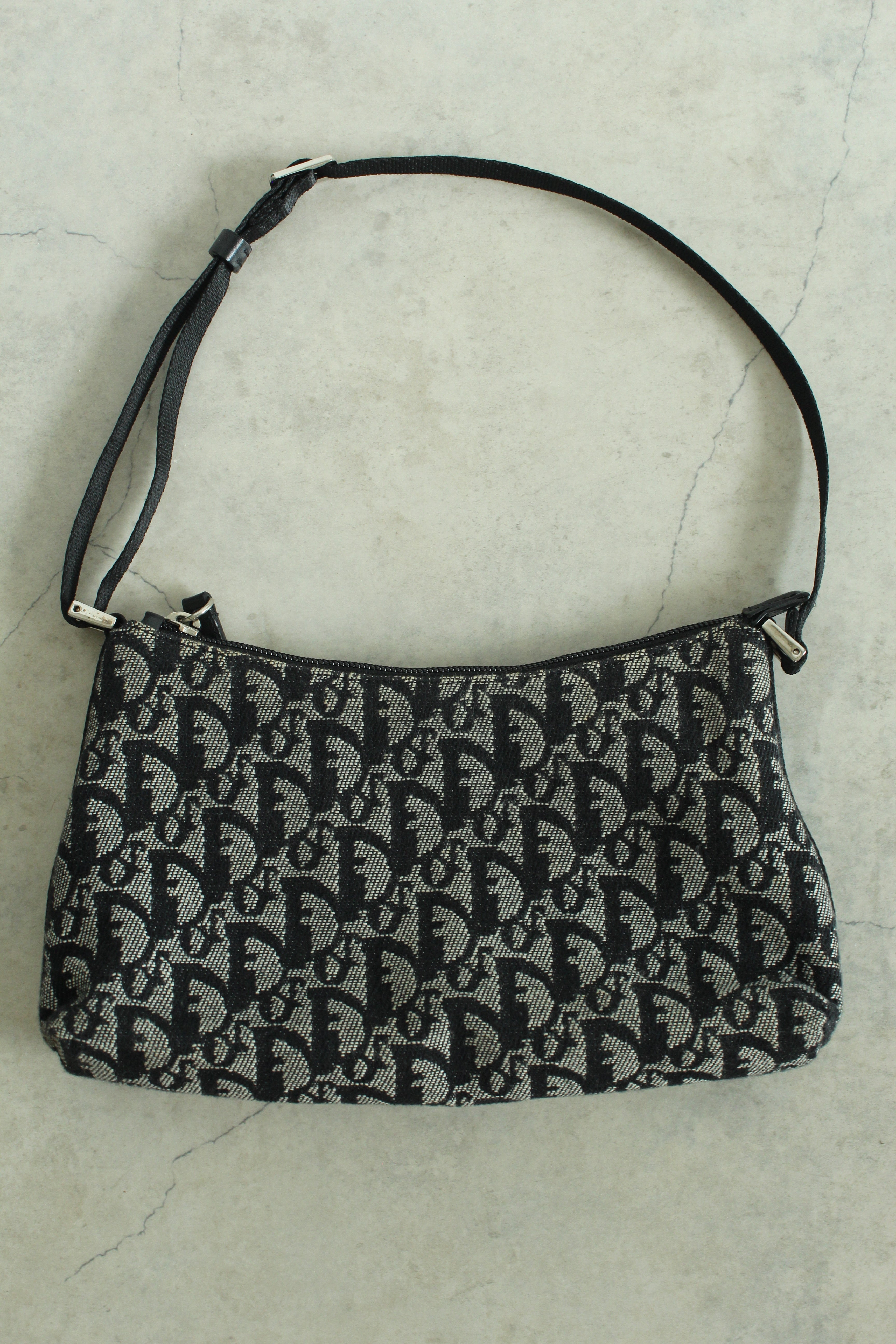 Trotter oblique mini pochette — John Galliano era