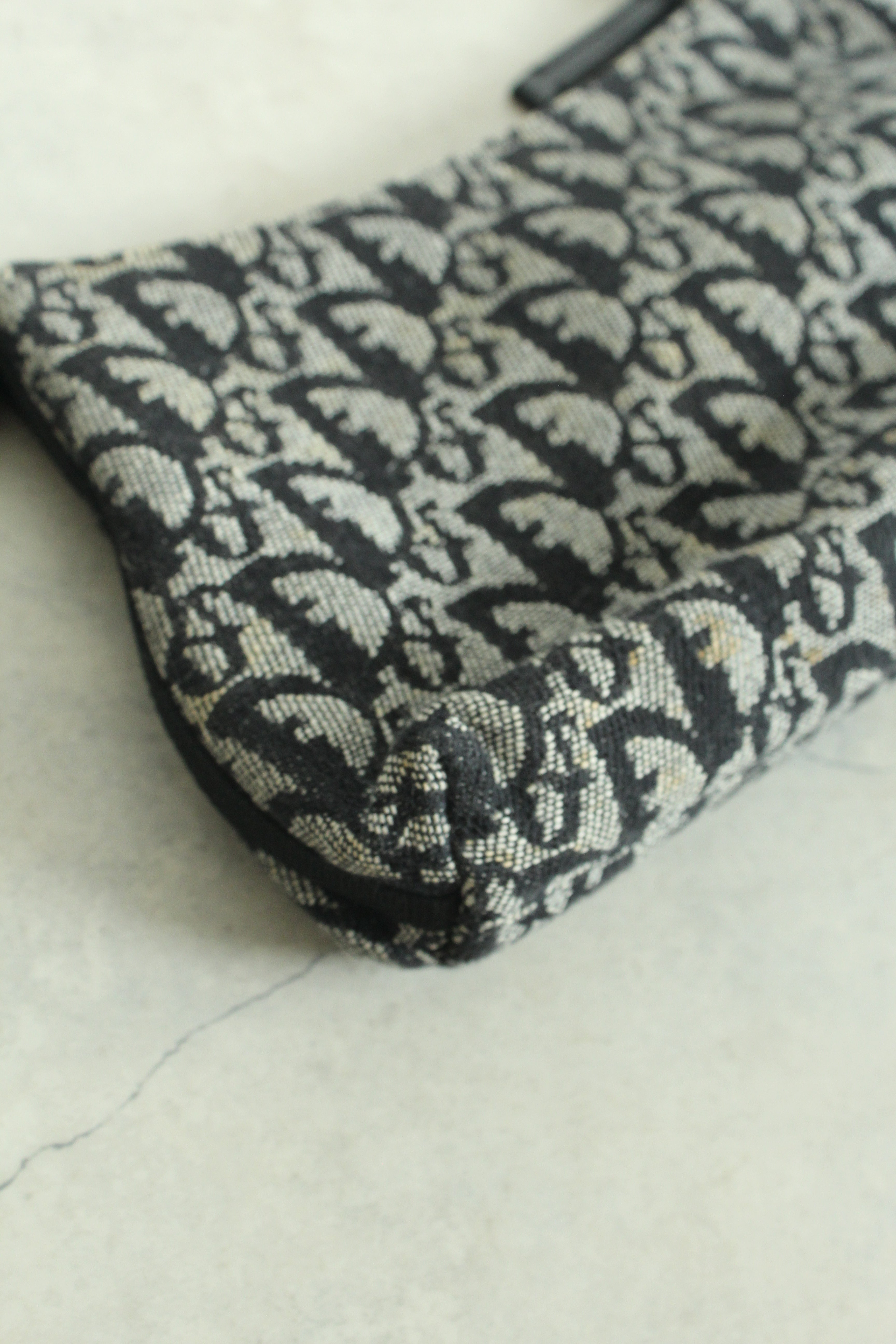 Trotter oblique mini pochette — John Galliano era