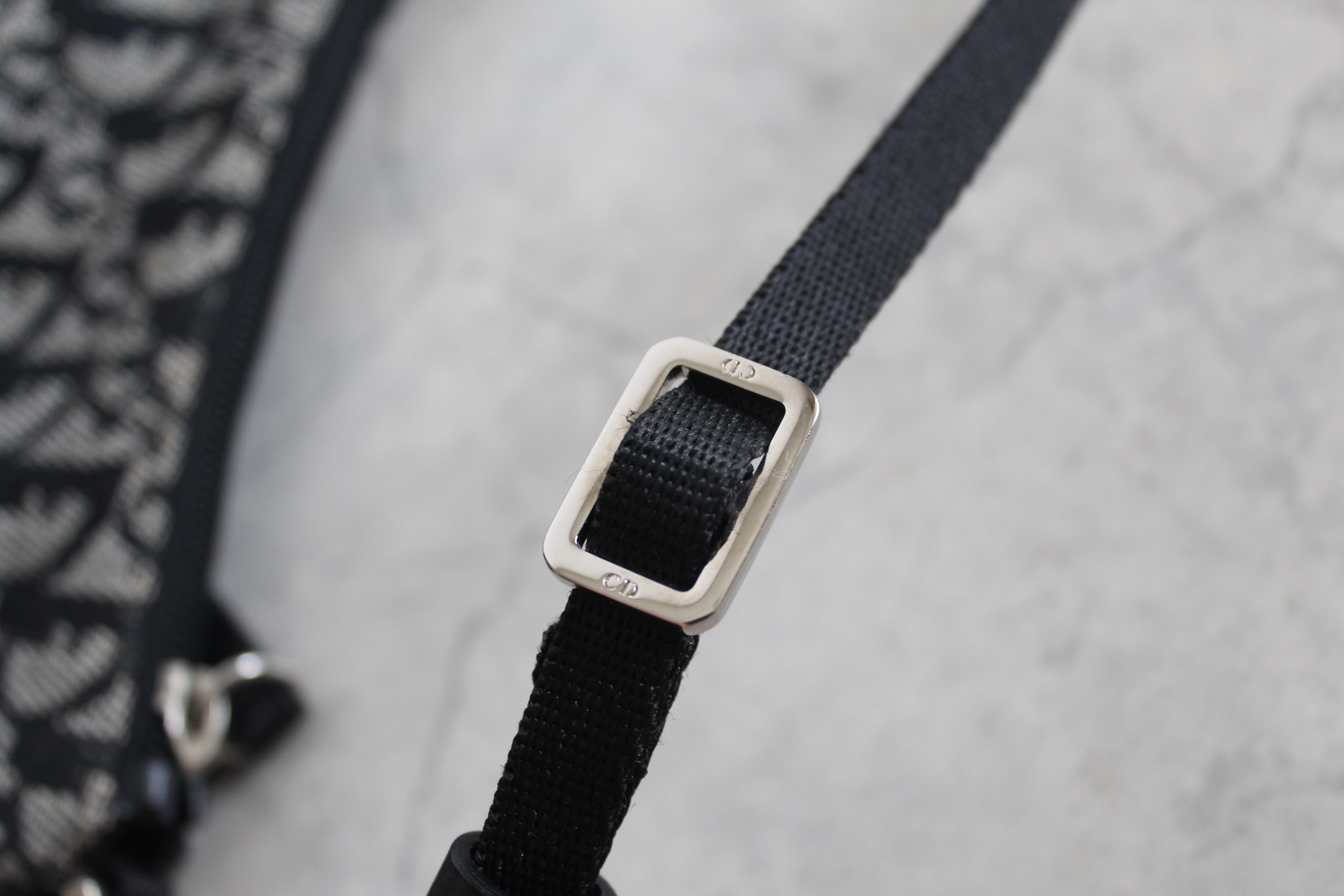 Trotter oblique mini pochette — John Galliano era