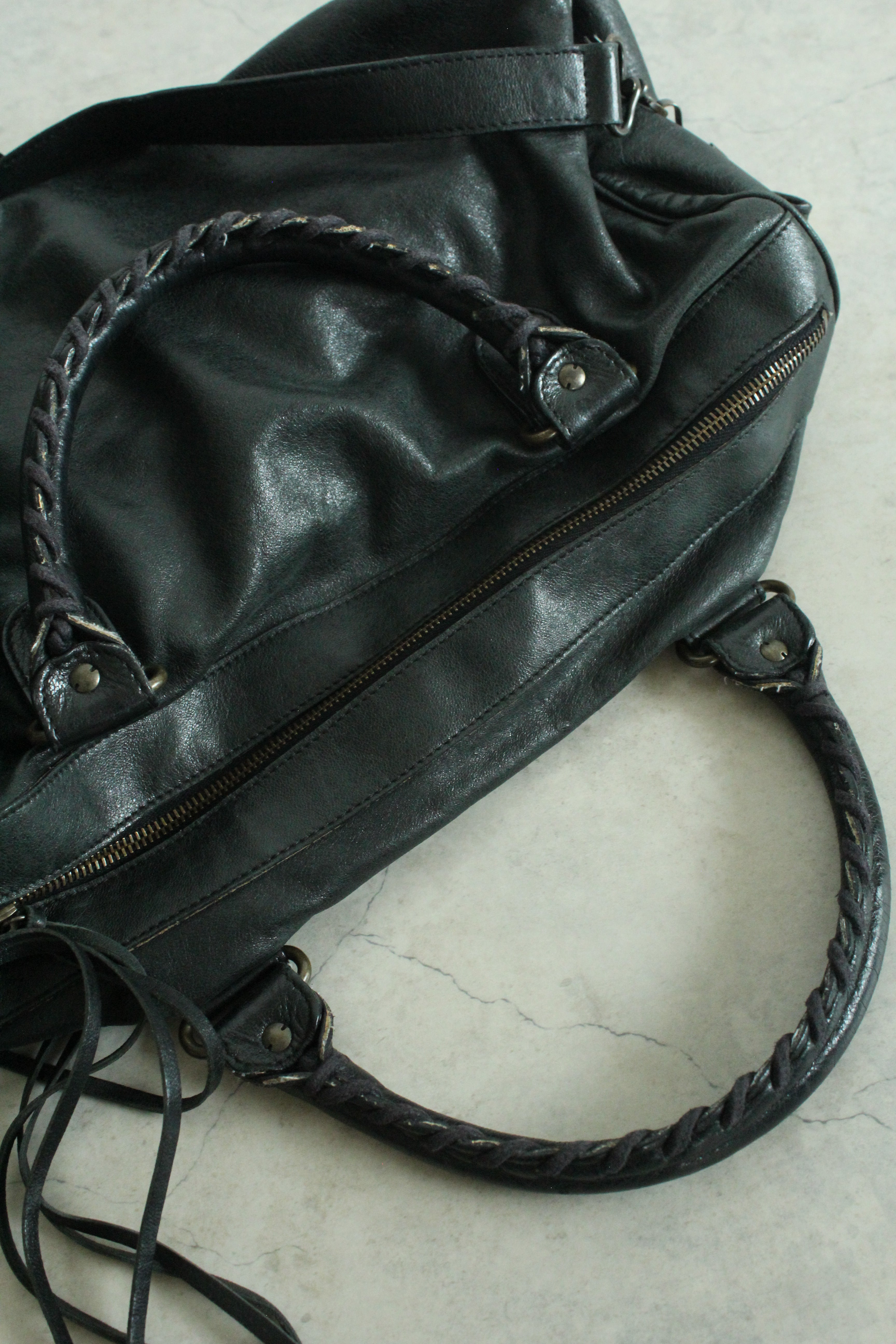 Motorcycle Twiggy in classic hardware Black