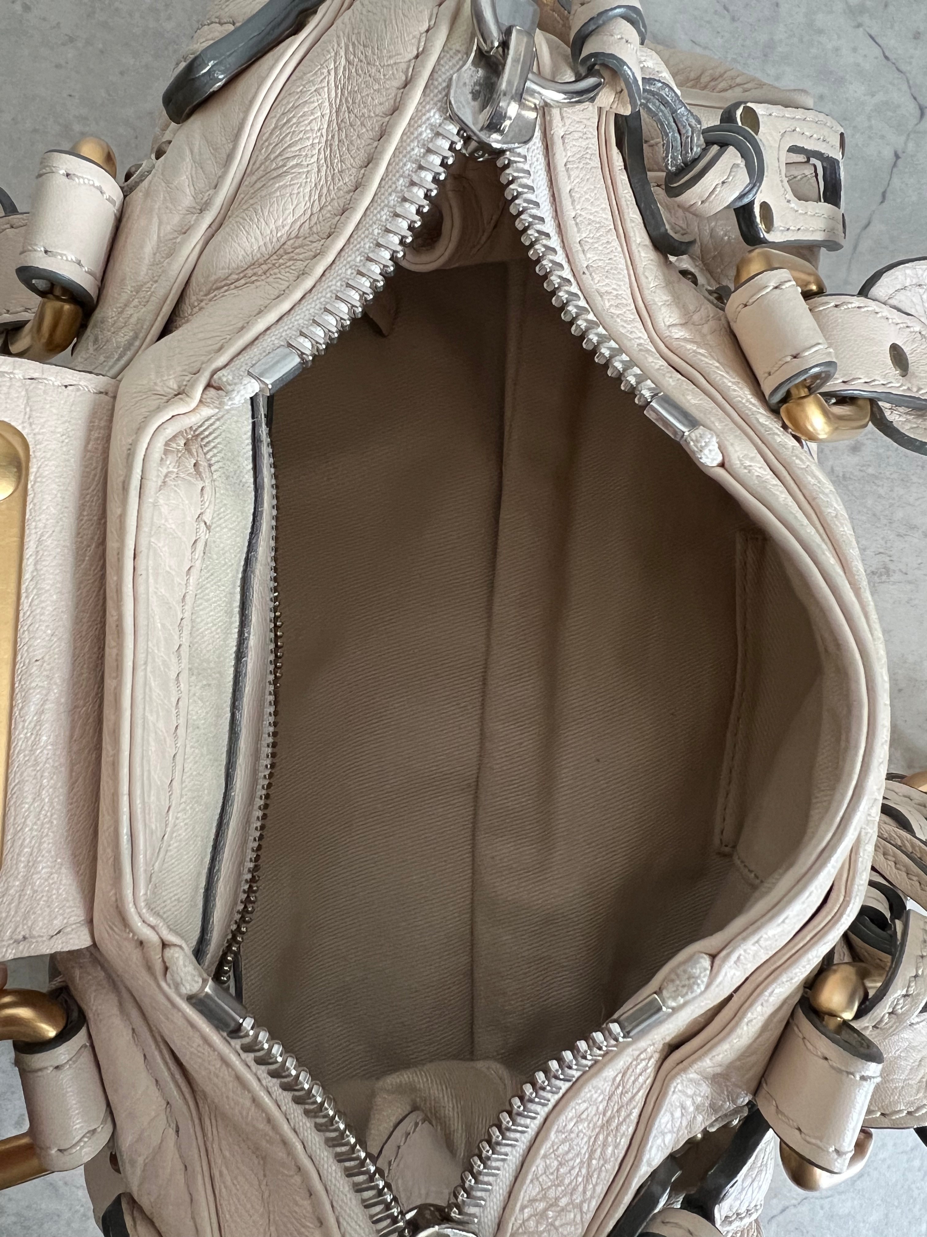 Mini Paddington Bag in Cream beige