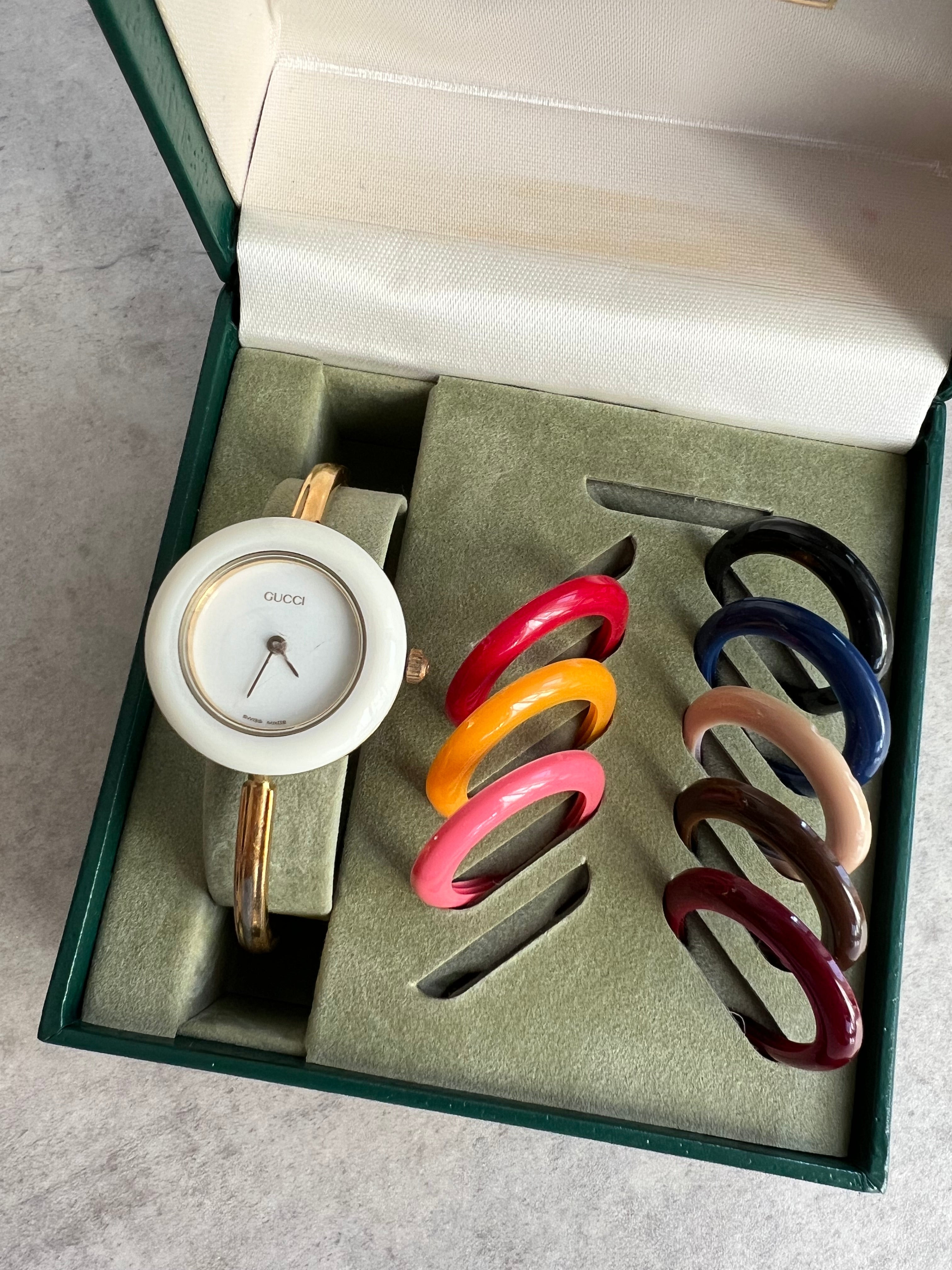 Interchangeable Bezel 9 colors Watch Accessories in Gold